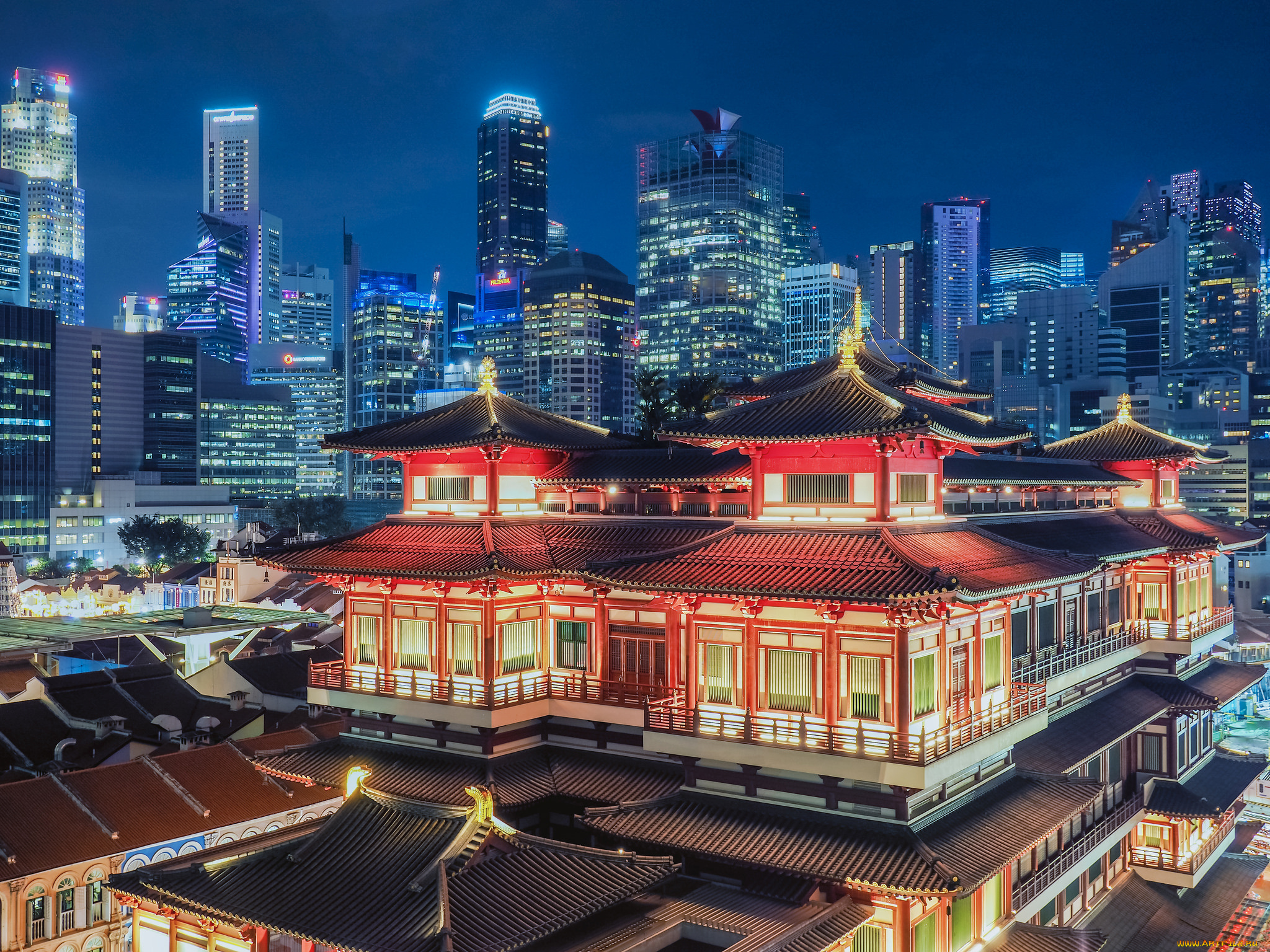 buddha, tooth, relic, temple, города, сингапур, , сингапур, простор