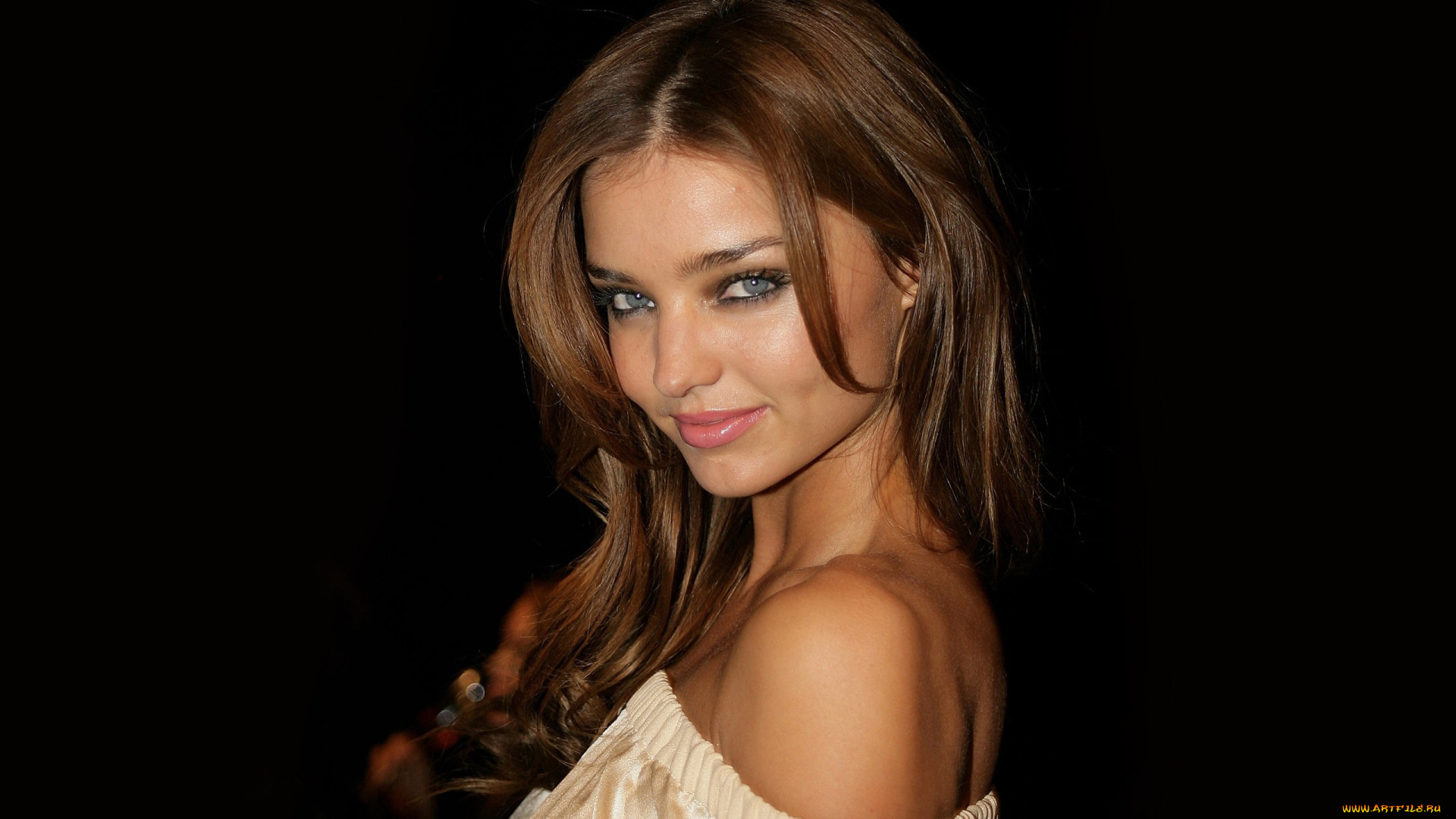 девушки, miranda, kerr, улыбка