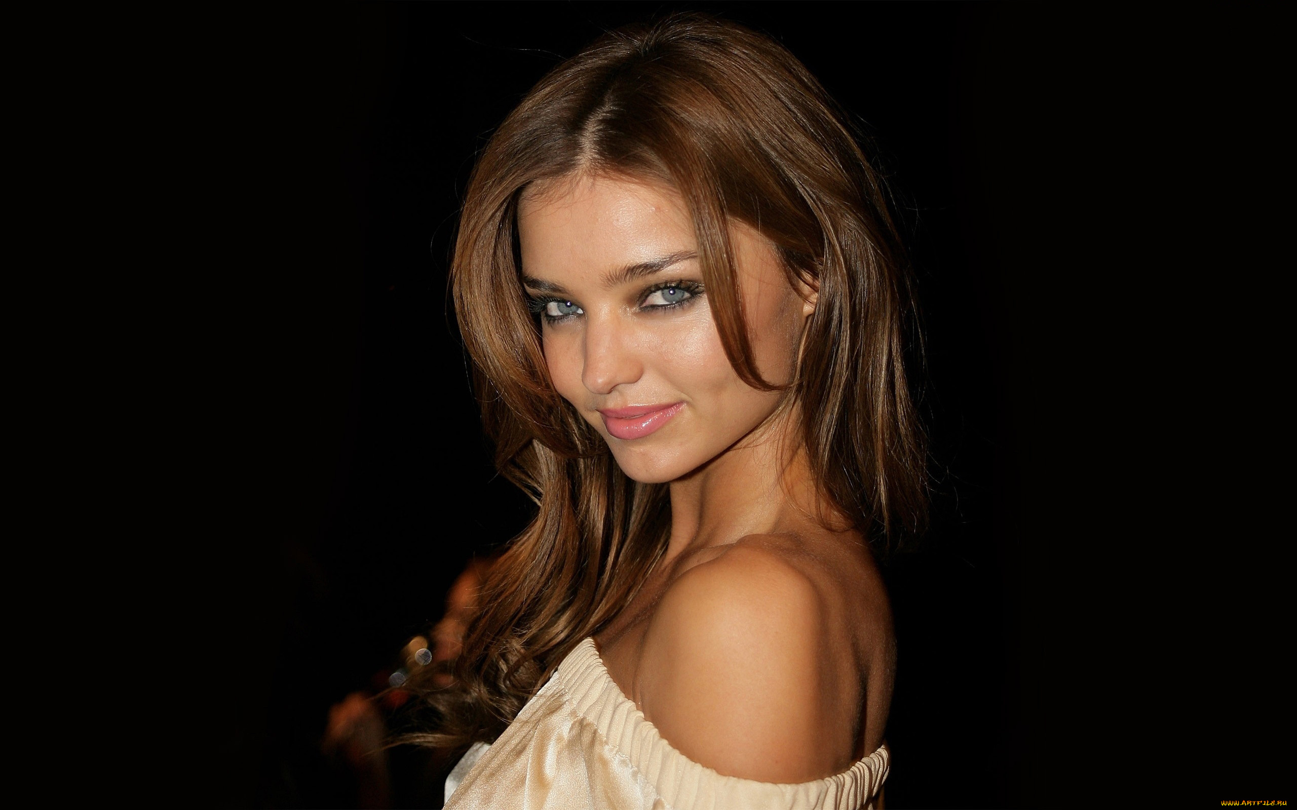 девушки, miranda, kerr, улыбка