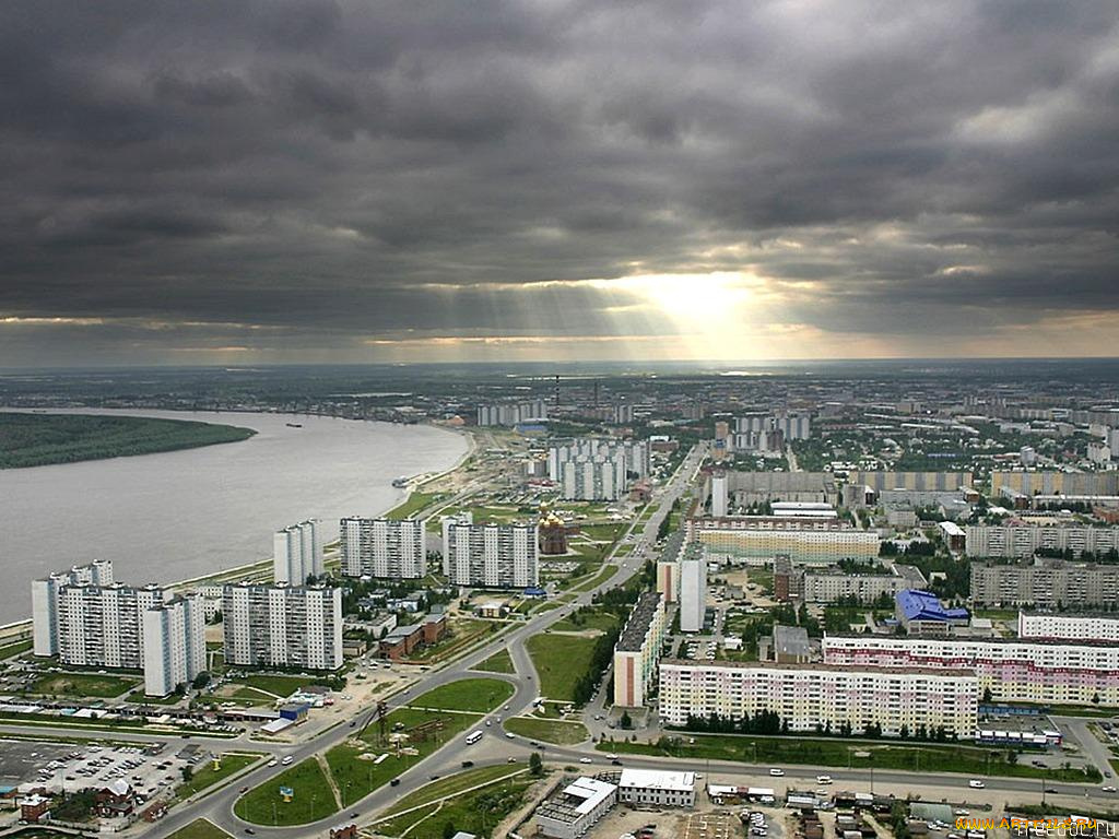 нижневартовск, города, панорамы
