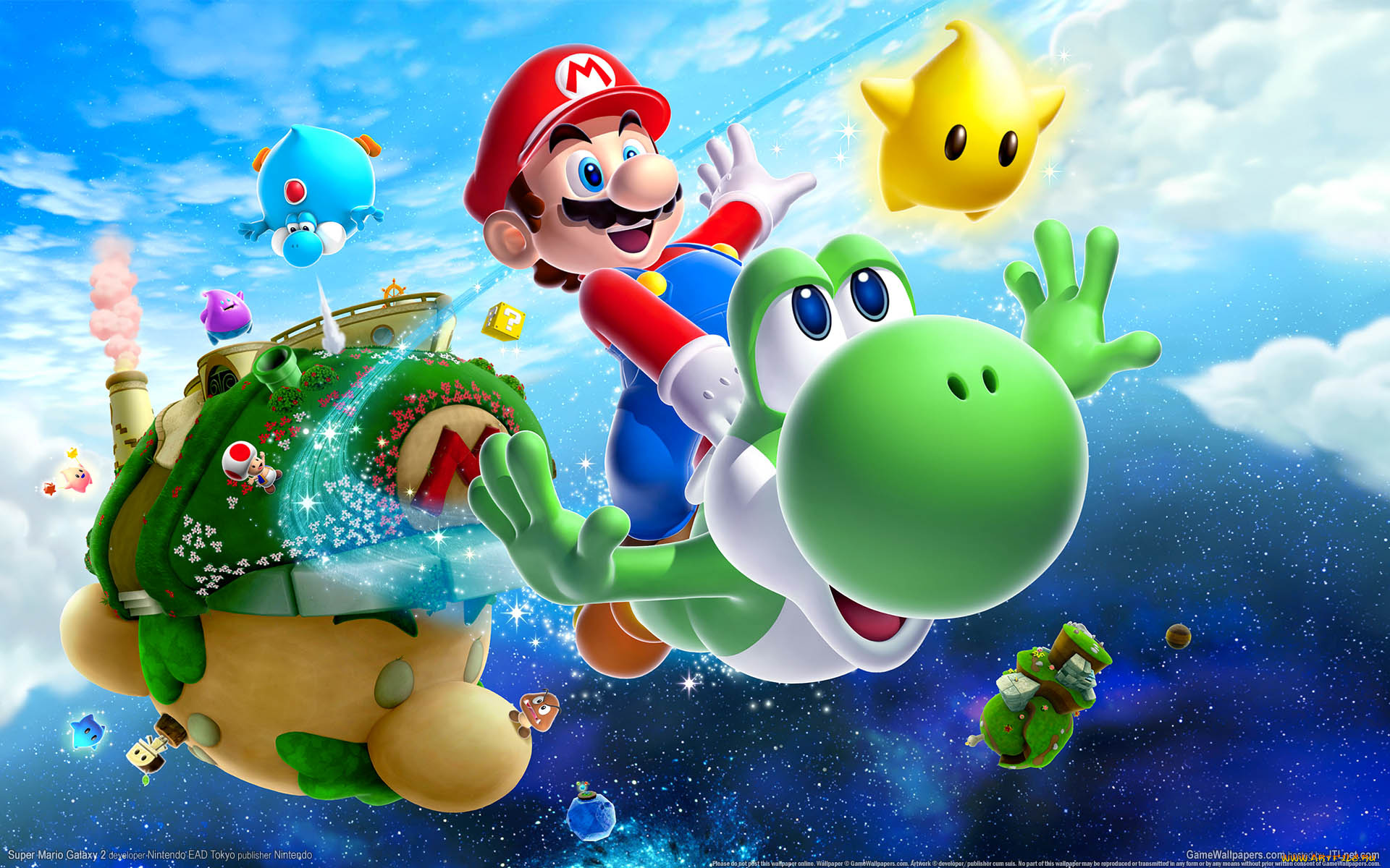 super, mario, galaxy, видео, игры