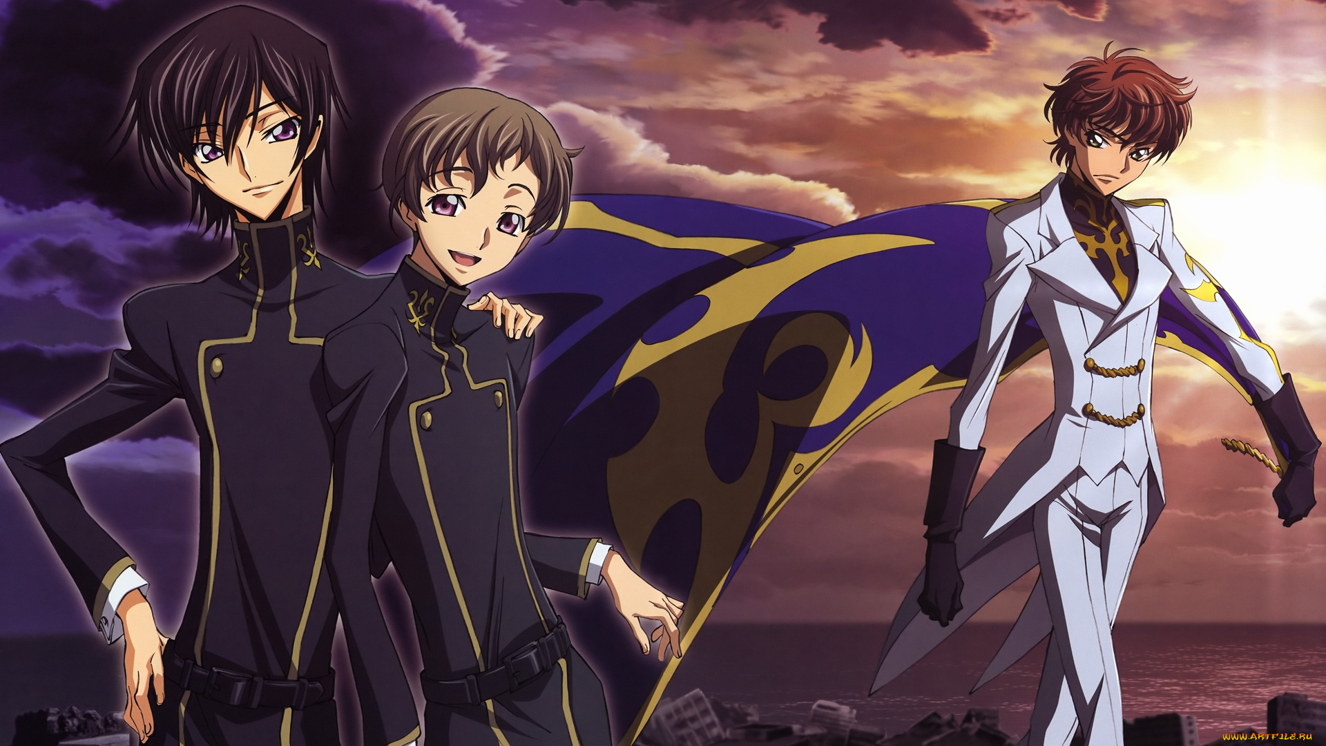 аниме, code, geass