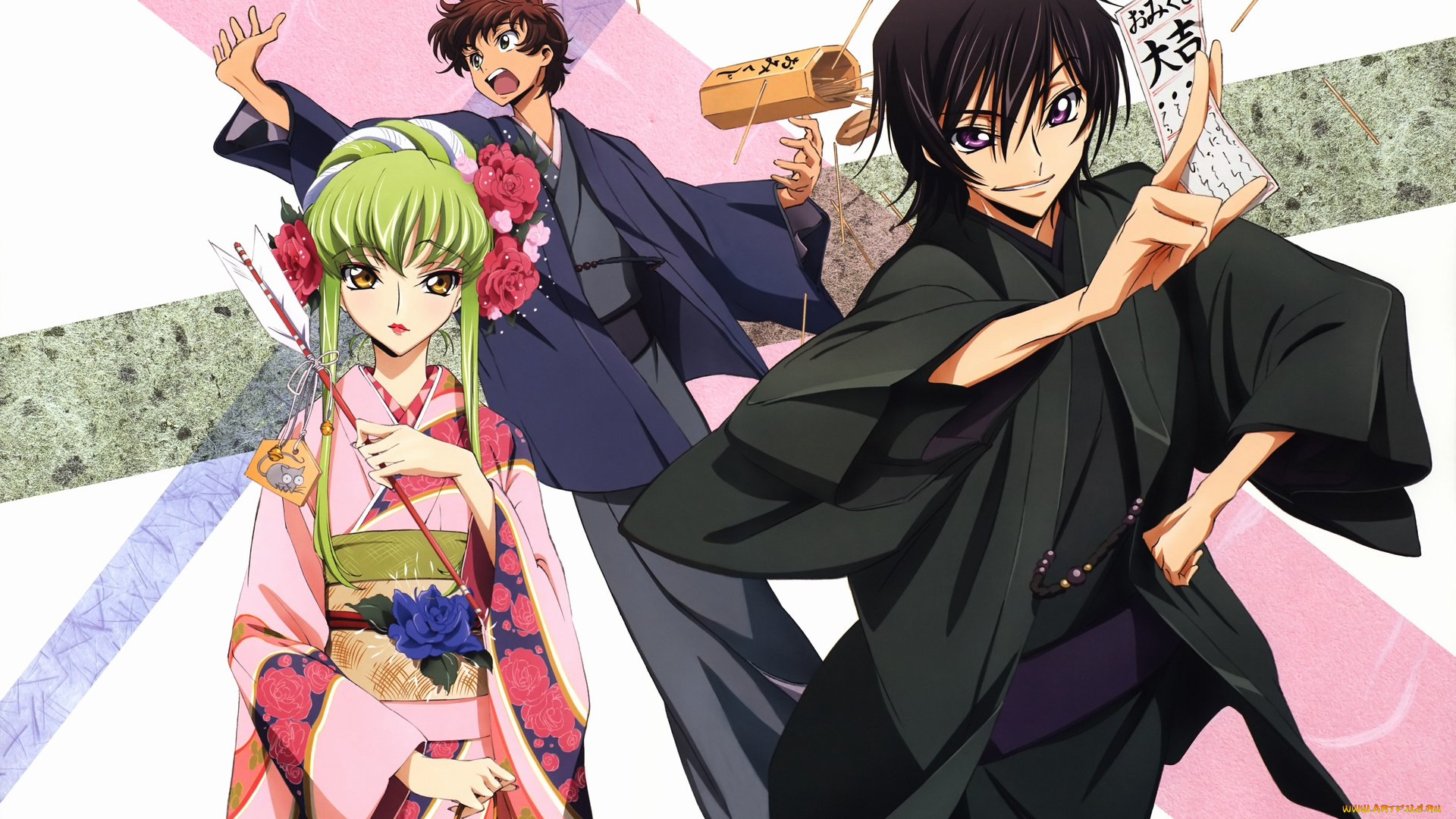 аниме, code, geass