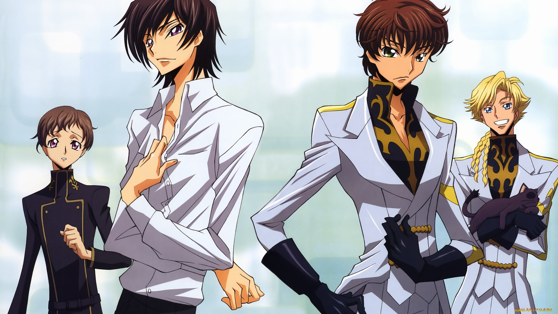 аниме, code, geass