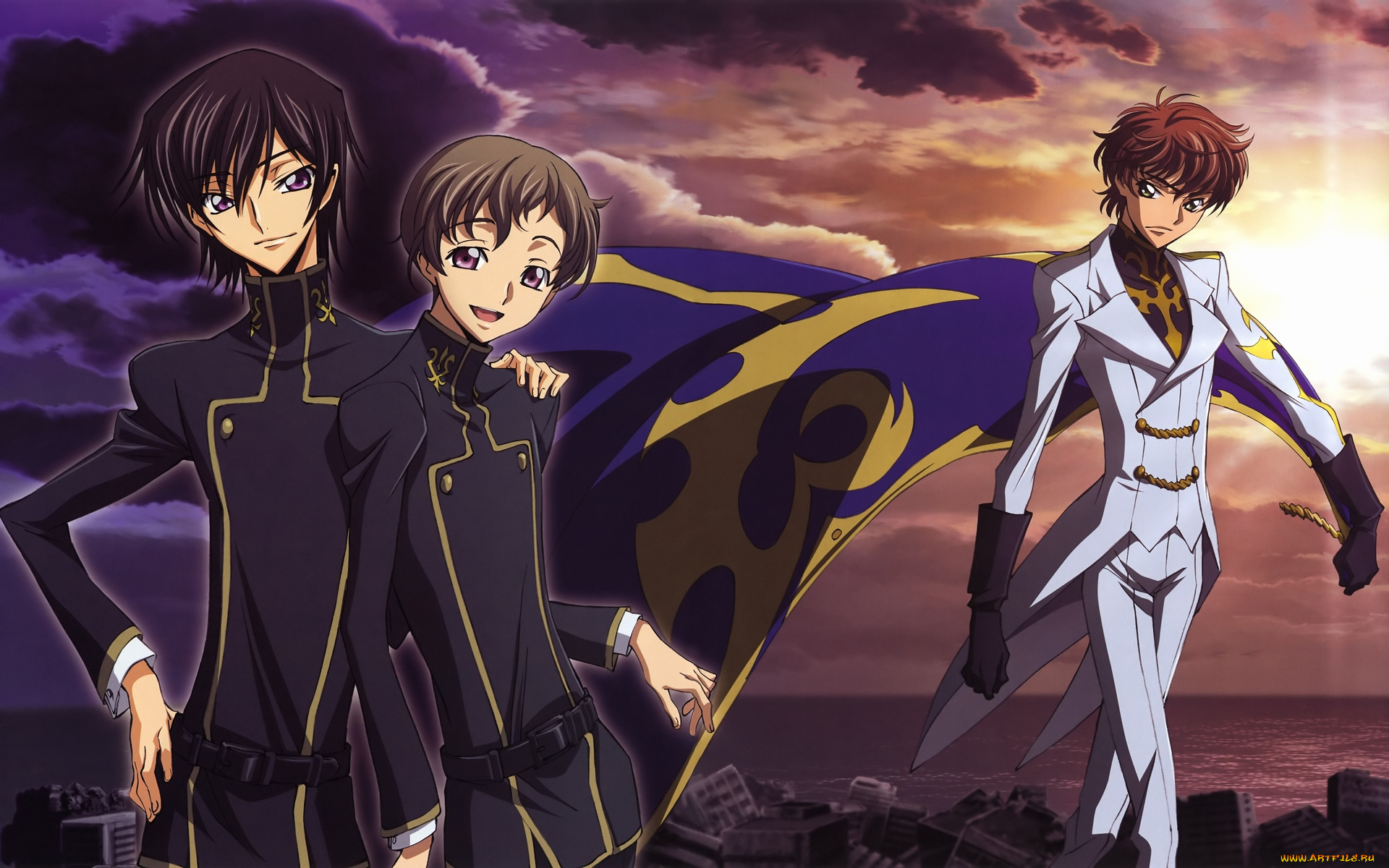 аниме, code, geass