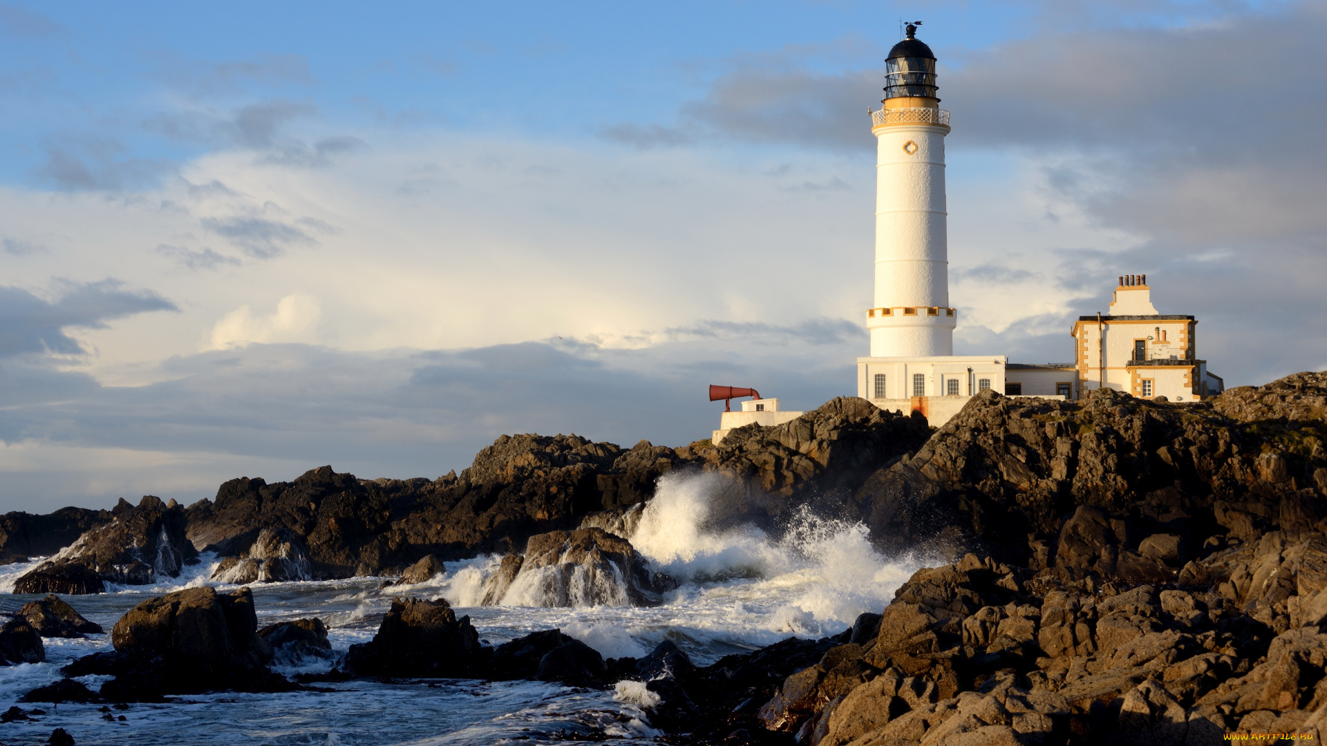 corsewall, lighthouse, galloway, scotland, природа, маяки, маяк, море