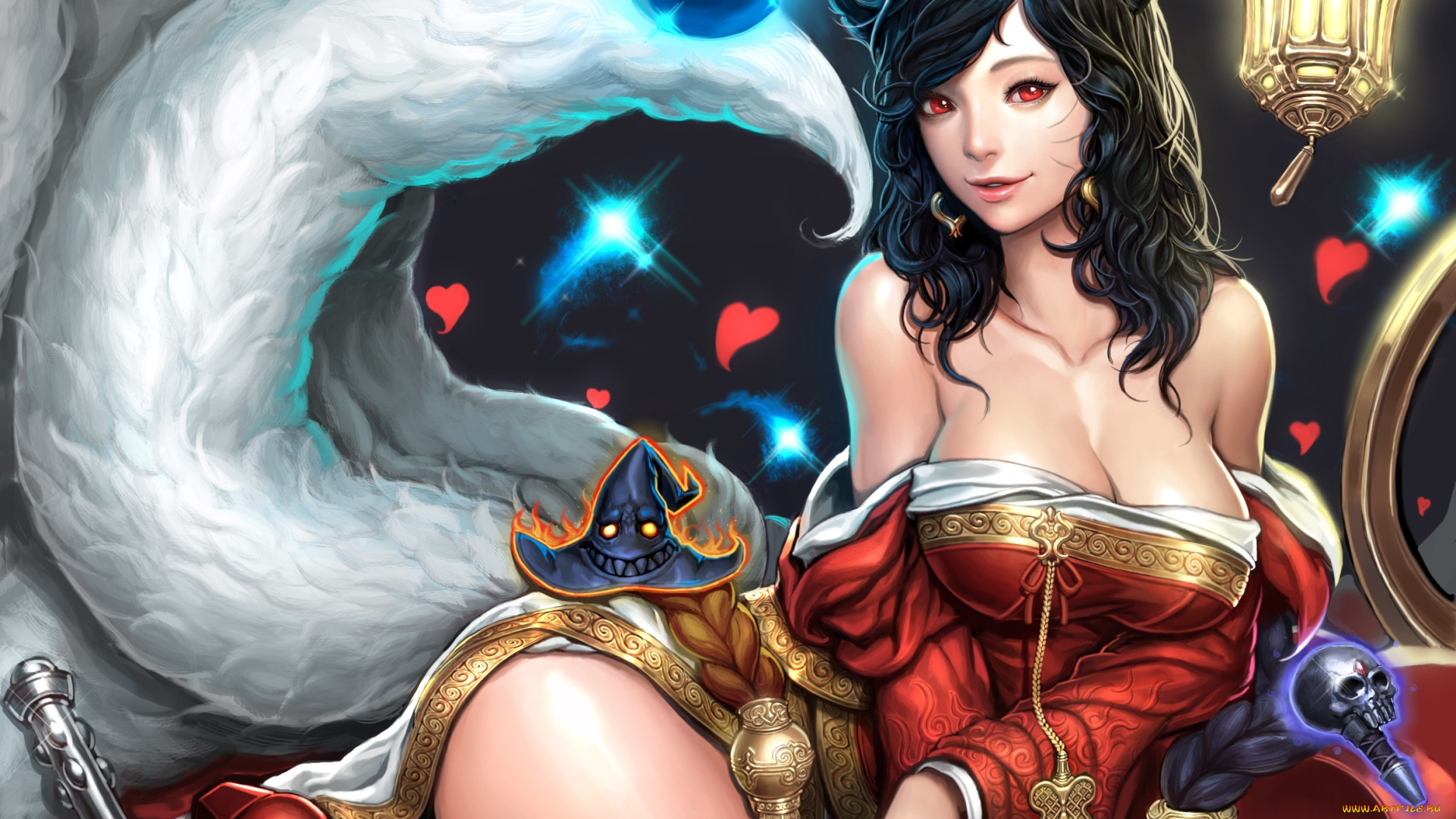 league, of, legends, видео, игры, ahri