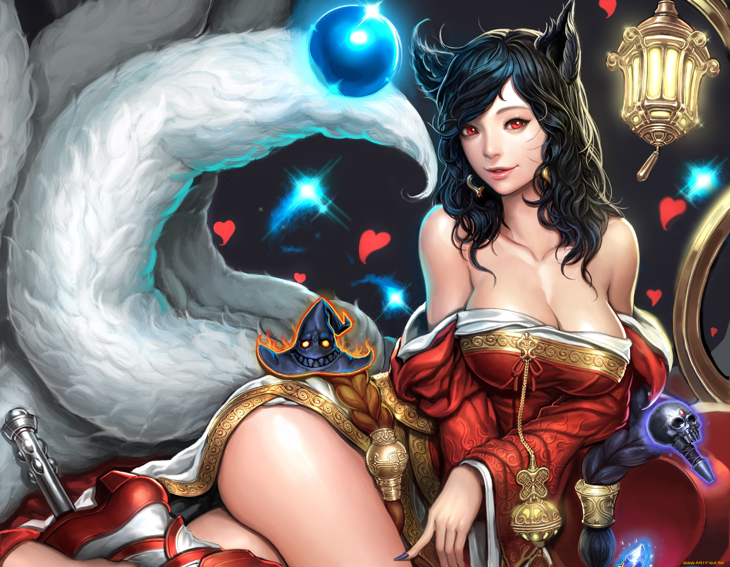 league, of, legends, видео, игры, ahri