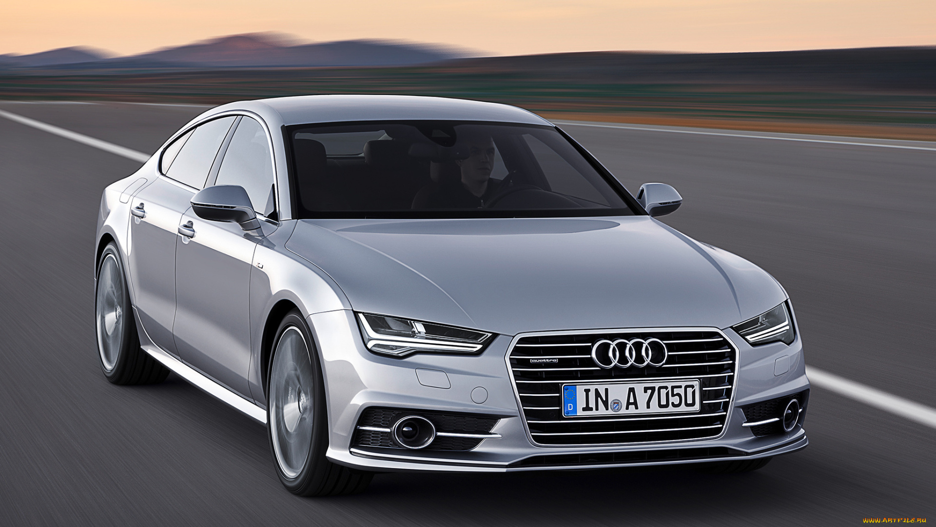 автомобили, audi, a7, sportback, 3-0, tdi, quattro, 2014г, светлый