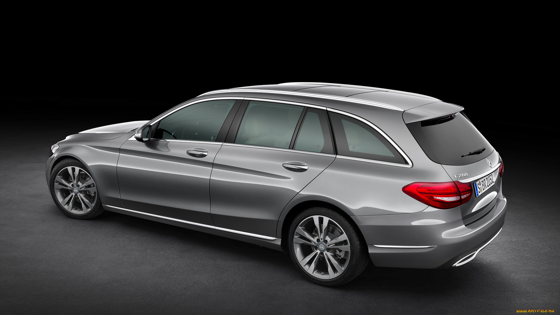 автомобили, mercedes-benz, s205, estate, line, темный, 2014г, avantgarde, c, 200