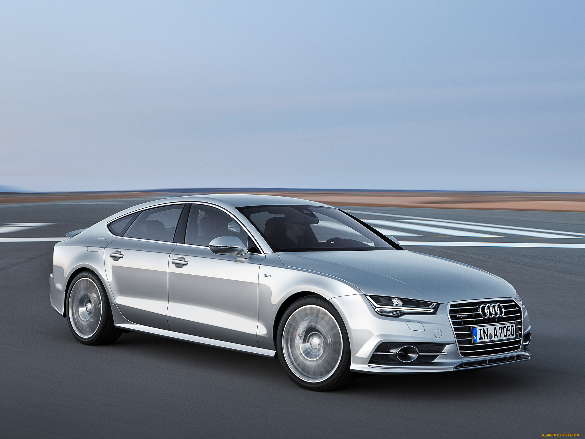 автомобили, audi, a7, sportback, 3-0, tdi, quattro, 2014г, светлый