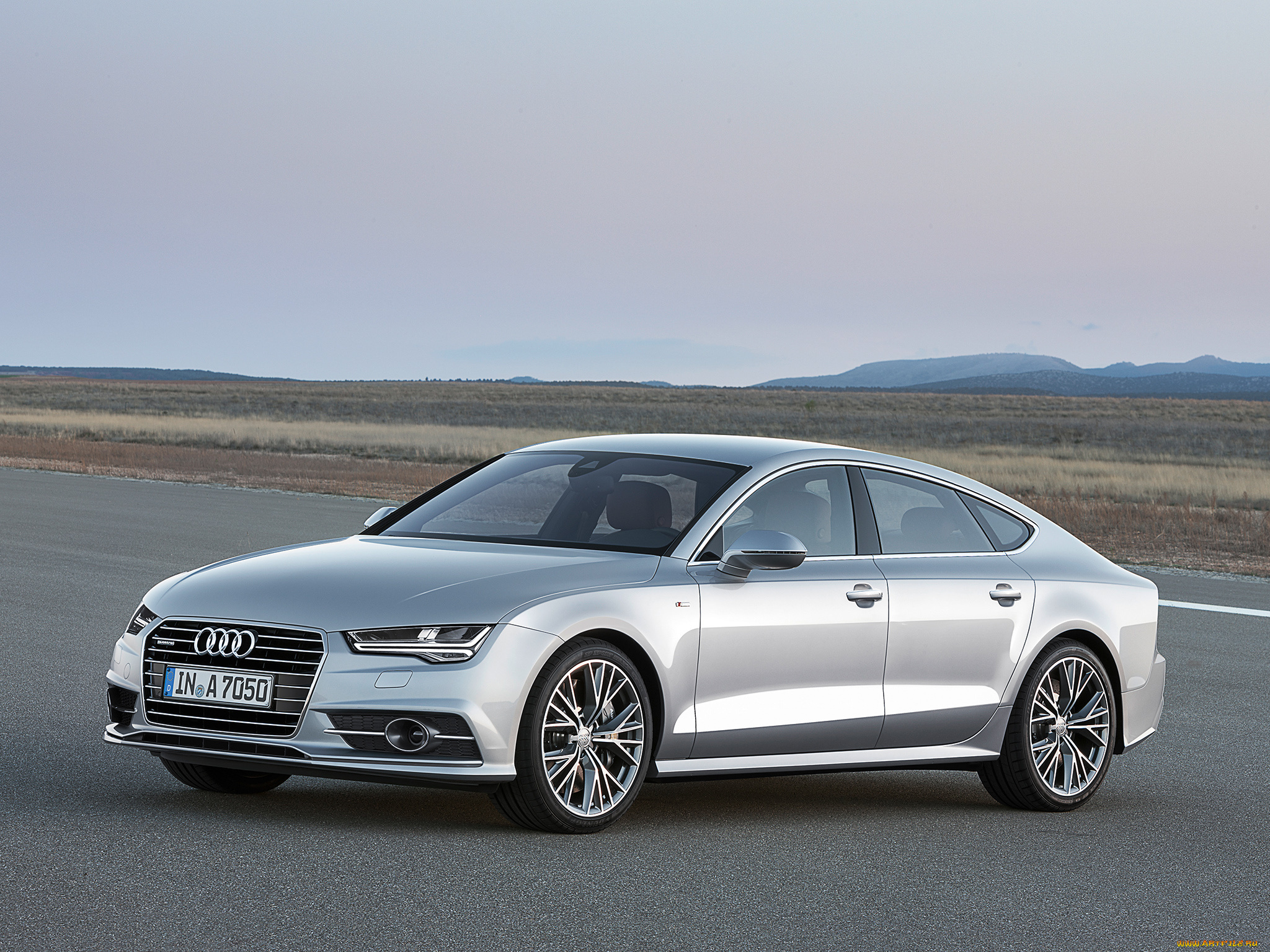 автомобили, audi, a7, sportback, 3-0, tdi, quattro, 2014г, светлый