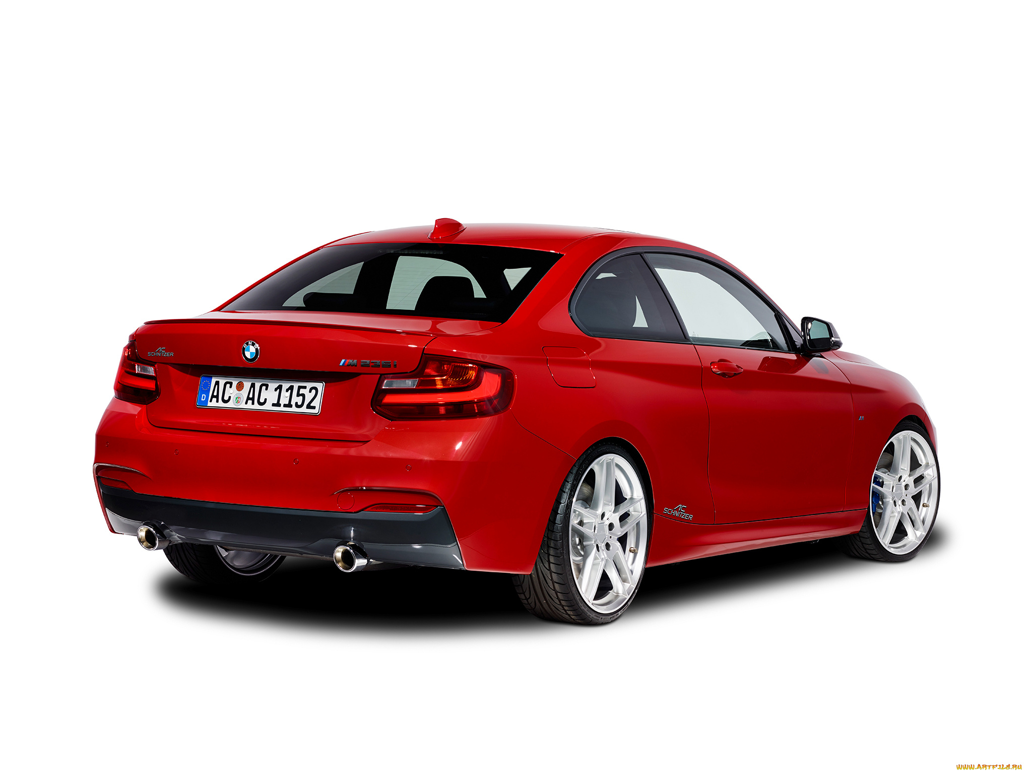 автомобили, bmw, acs2, 3, 5i, ac, schnitzer, красный, 2014г, f22