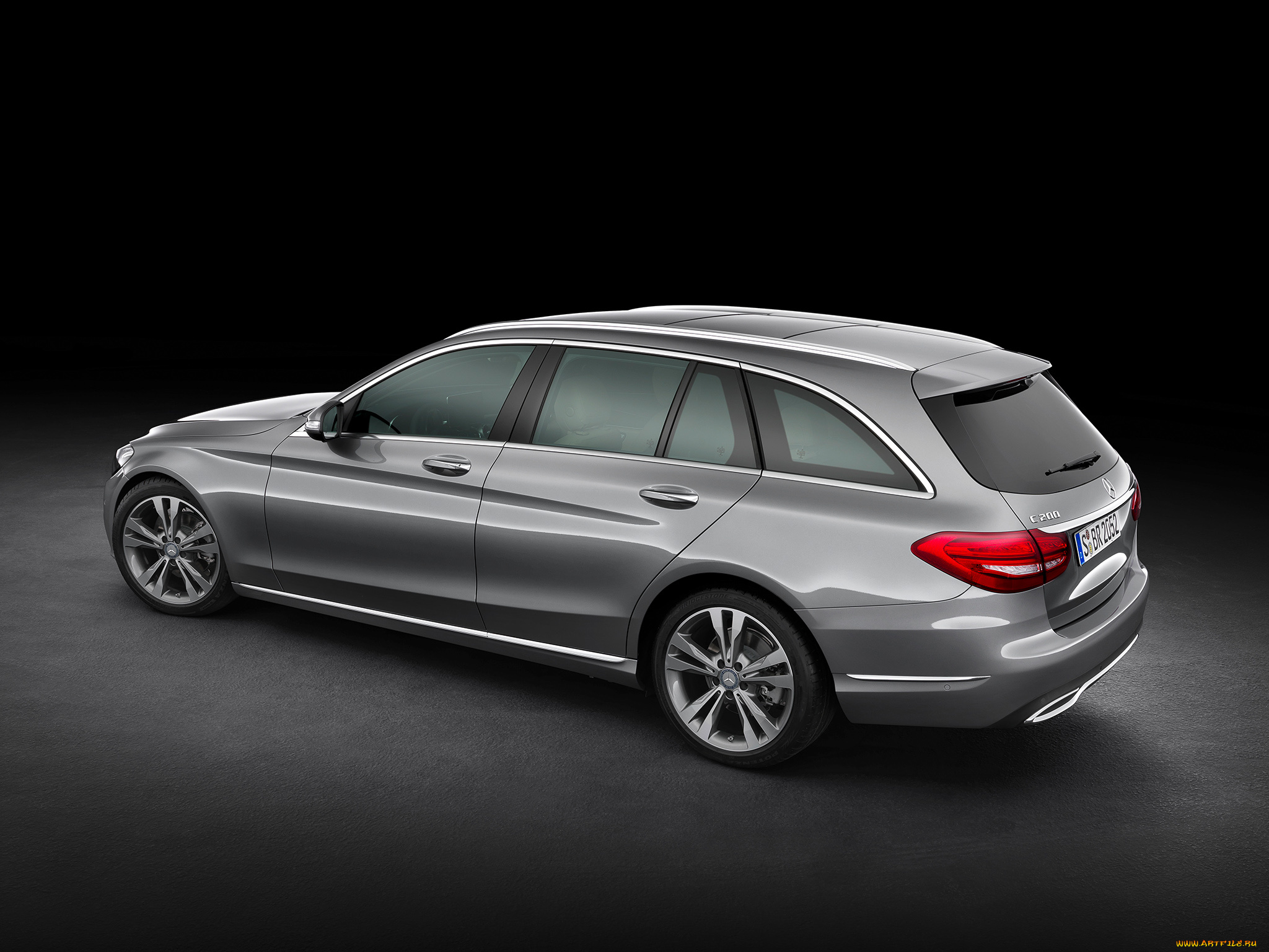 автомобили, mercedes-benz, s205, estate, line, темный, 2014г, avantgarde, c, 200