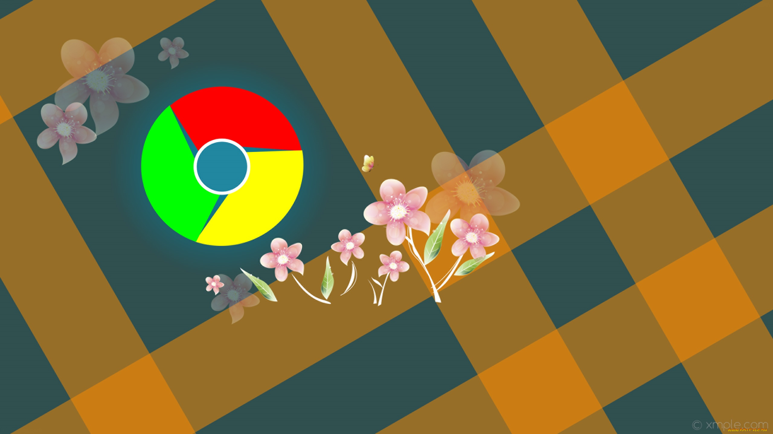 компьютеры, google, , google, chrome, фон, логотип