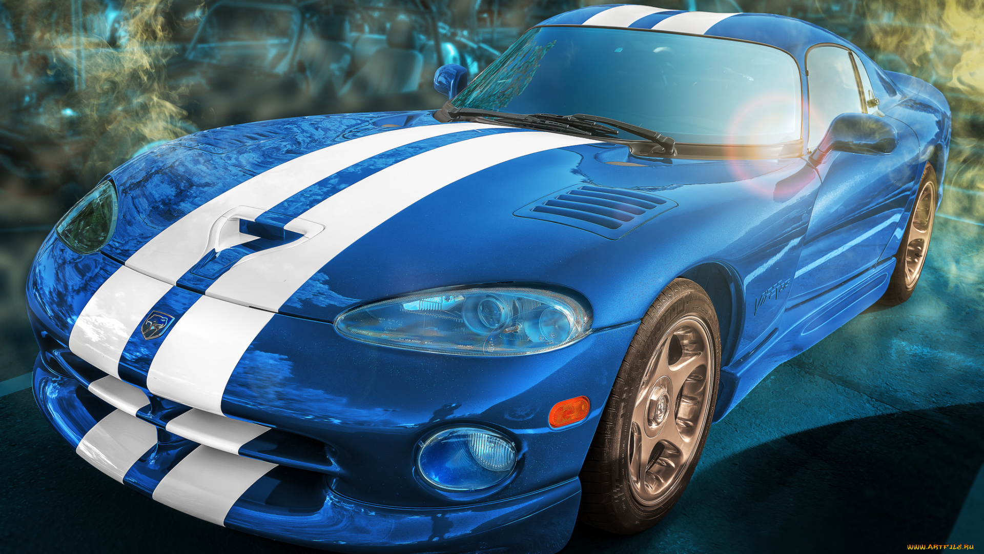 dodge, viper, gts, автомобили, dodge, спорткар