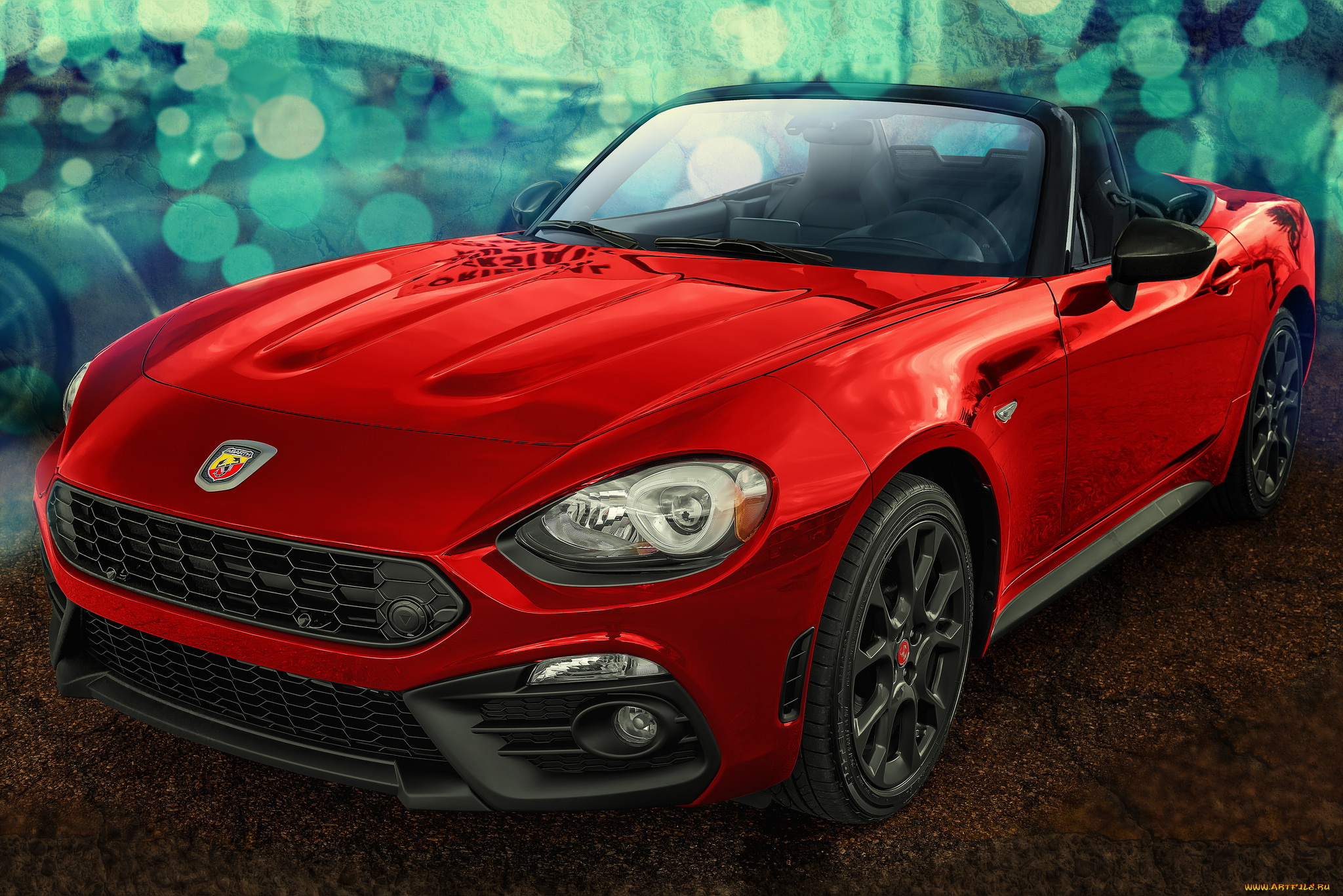 fiat, 124, spider, abarth, автомобили, fiat, спорткар