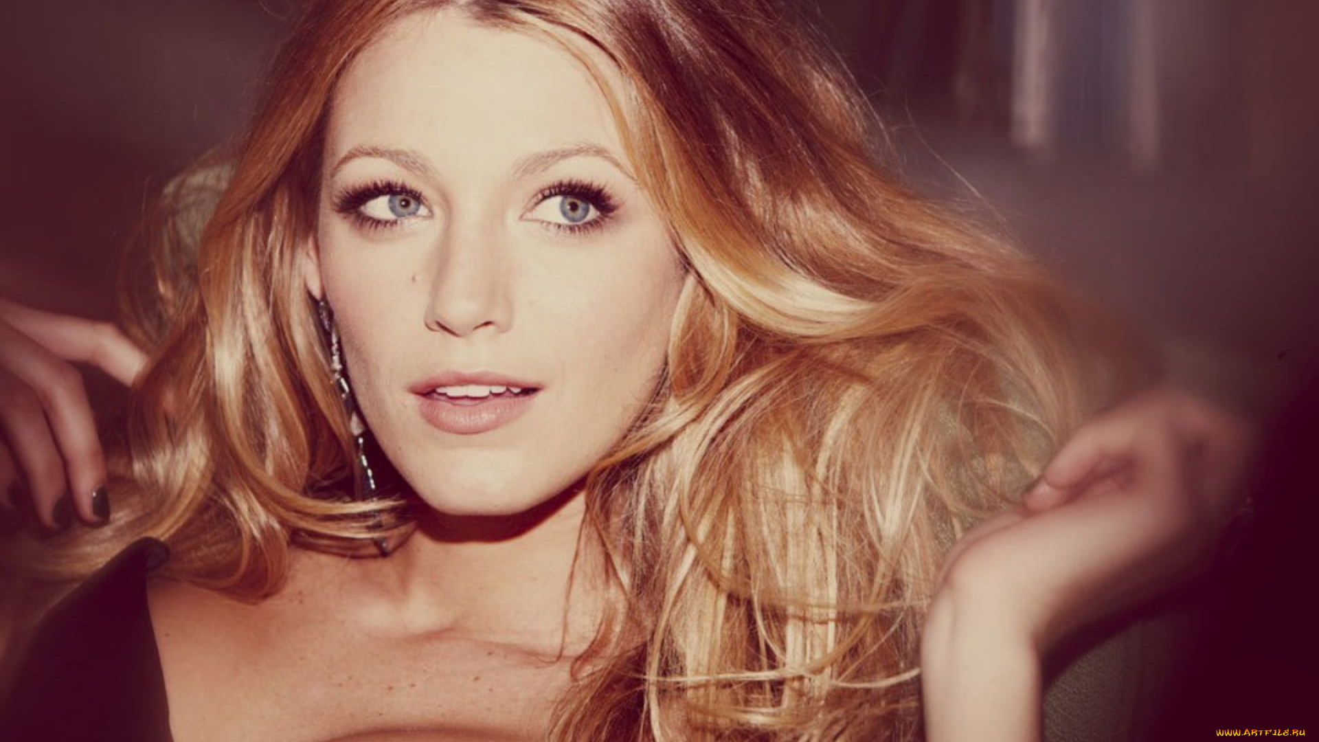 девушки, blake, lively, актриса, портрет