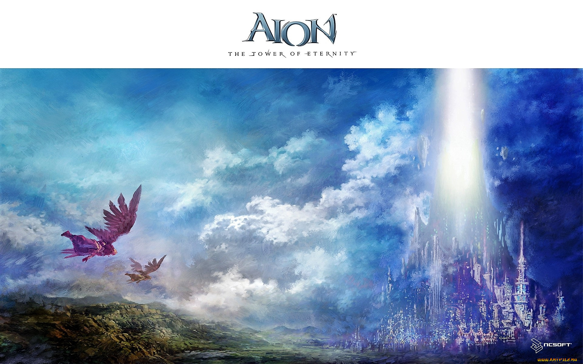 видео, игры, aion, , the, tower, of, eternity, дворец, ангелы