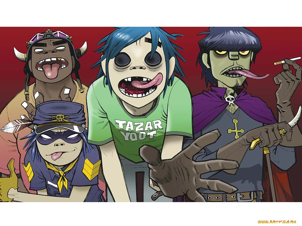 gorillaz, музыка