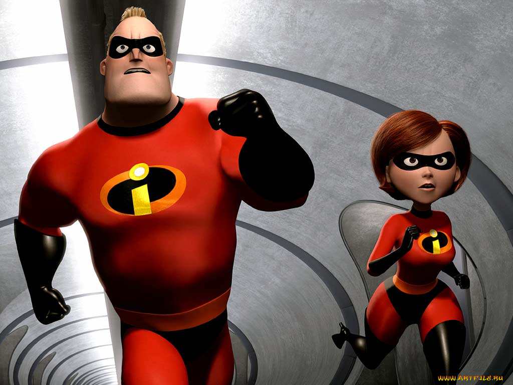 incredibles, the, мультфильмы