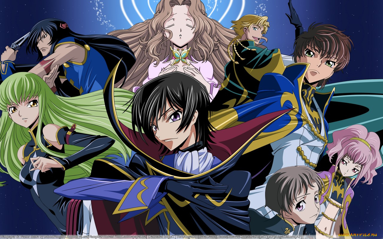 аниме, code, geass