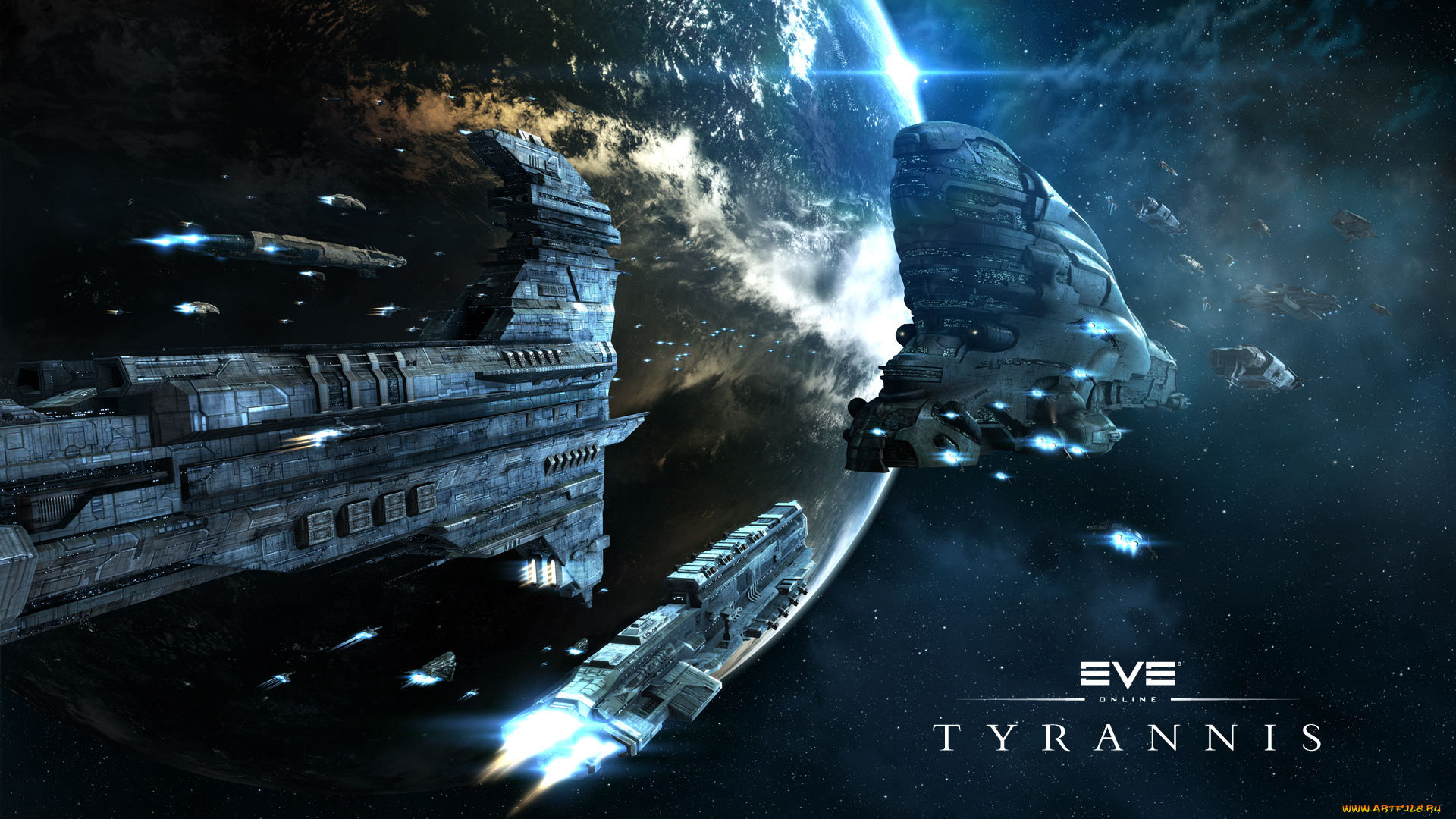 eve, online, tyrannis, видео, игры