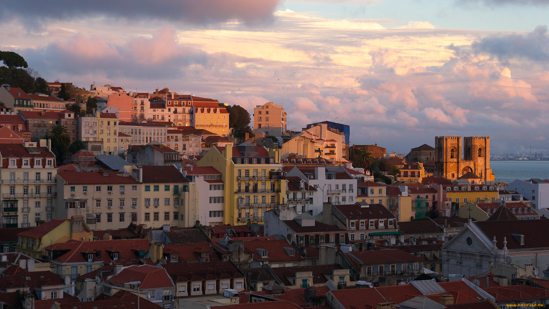 lisbon, города, лиссабон, португалия