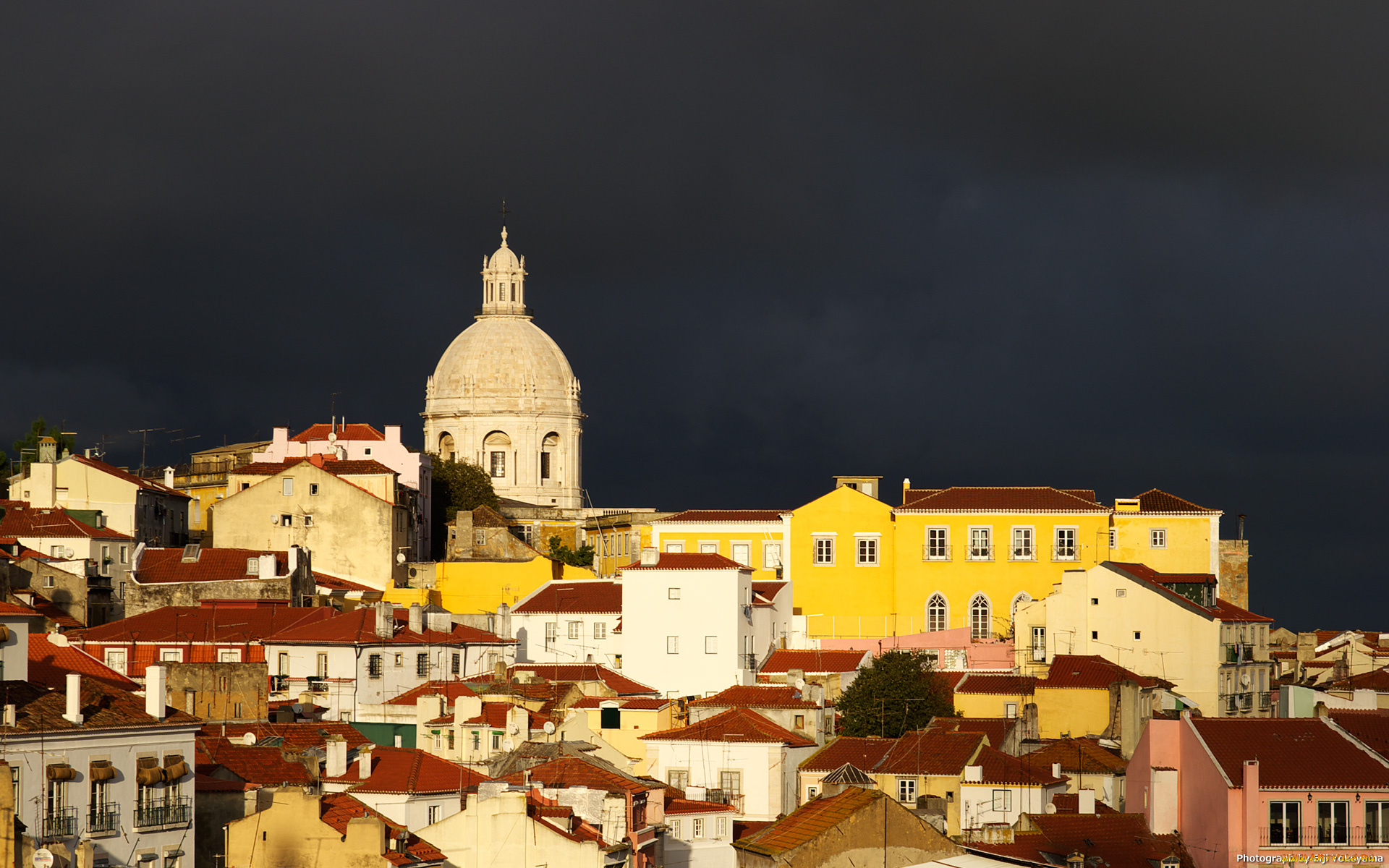 igreja, de, santa, engracia, lisbon, города, лиссабон, португалия