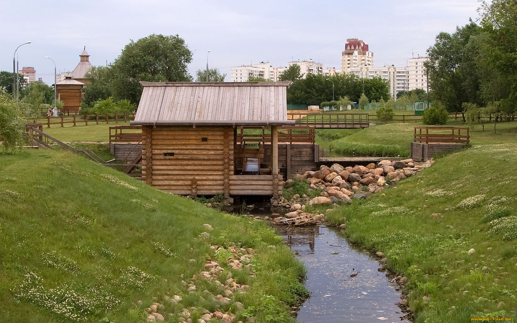 водяная, мельница, на, реке, жуже, разное, мельницы