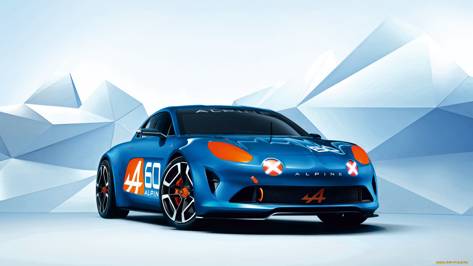 автомобили, alpine, celebration, concept, 2015г, голубой