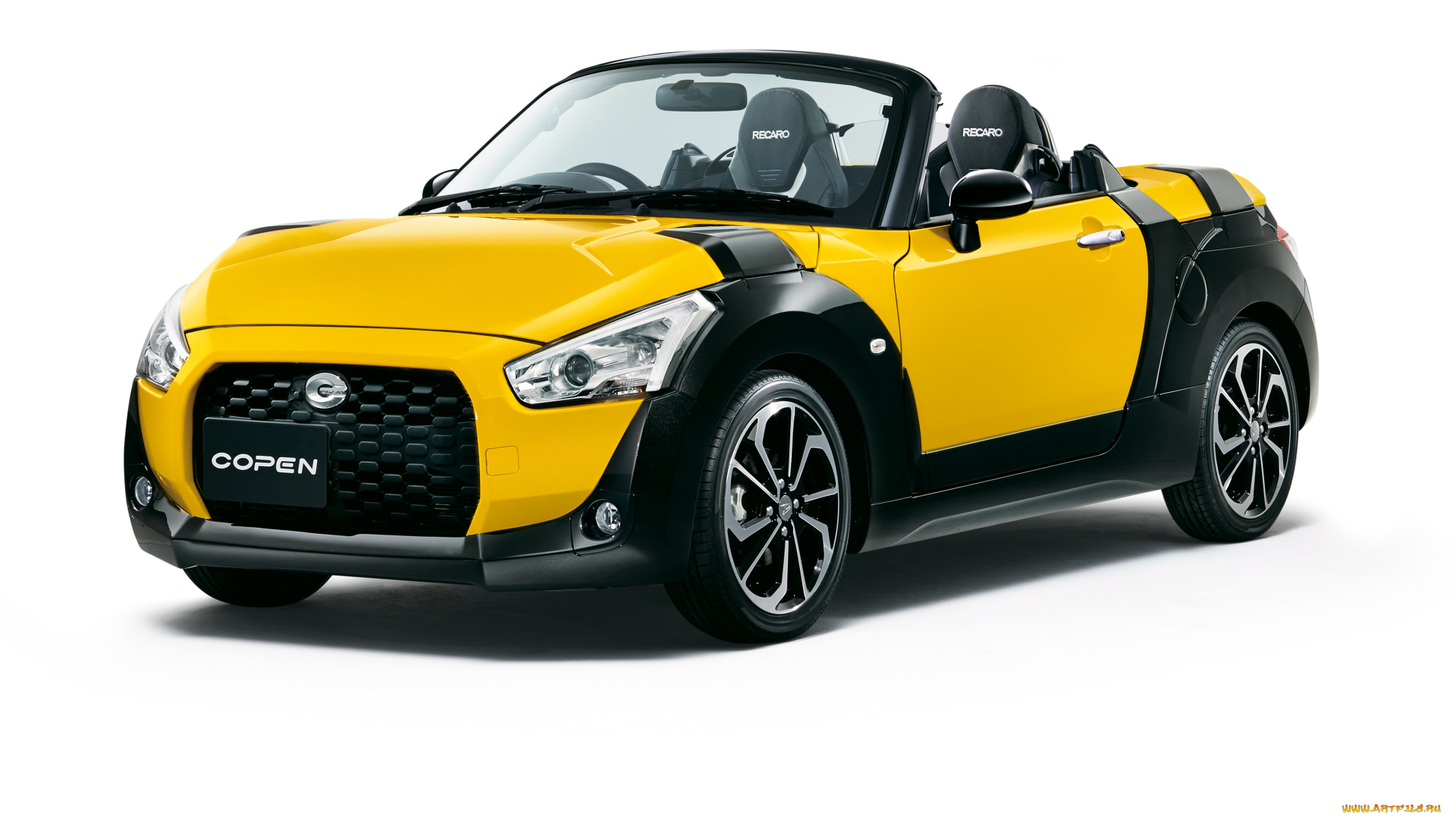 автомобили, daihatsu, 2015г, желтый, s, xplay, copen