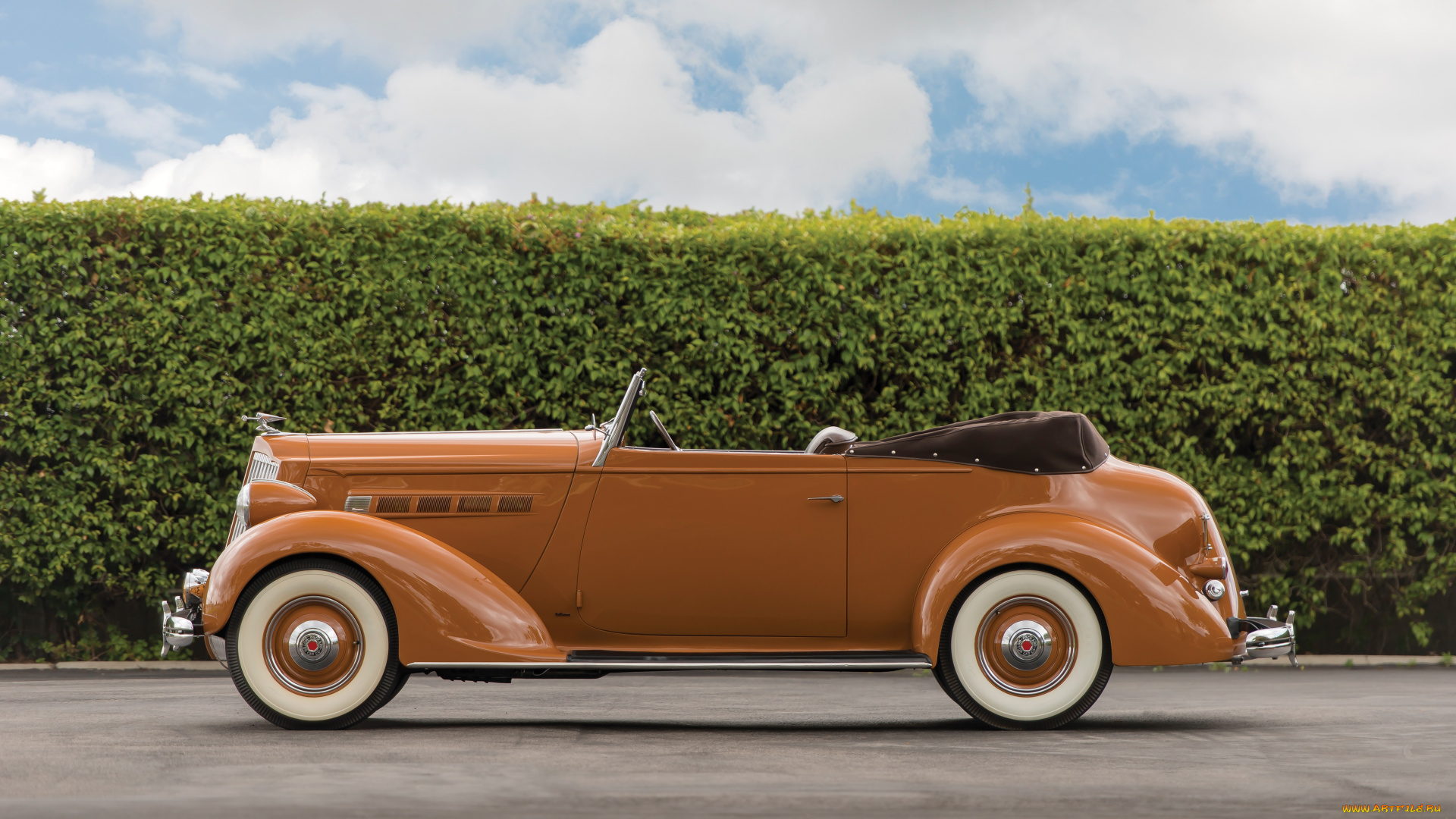 автомобили, packard, by, lebaron, convertible, 120, 1936, г, victoria