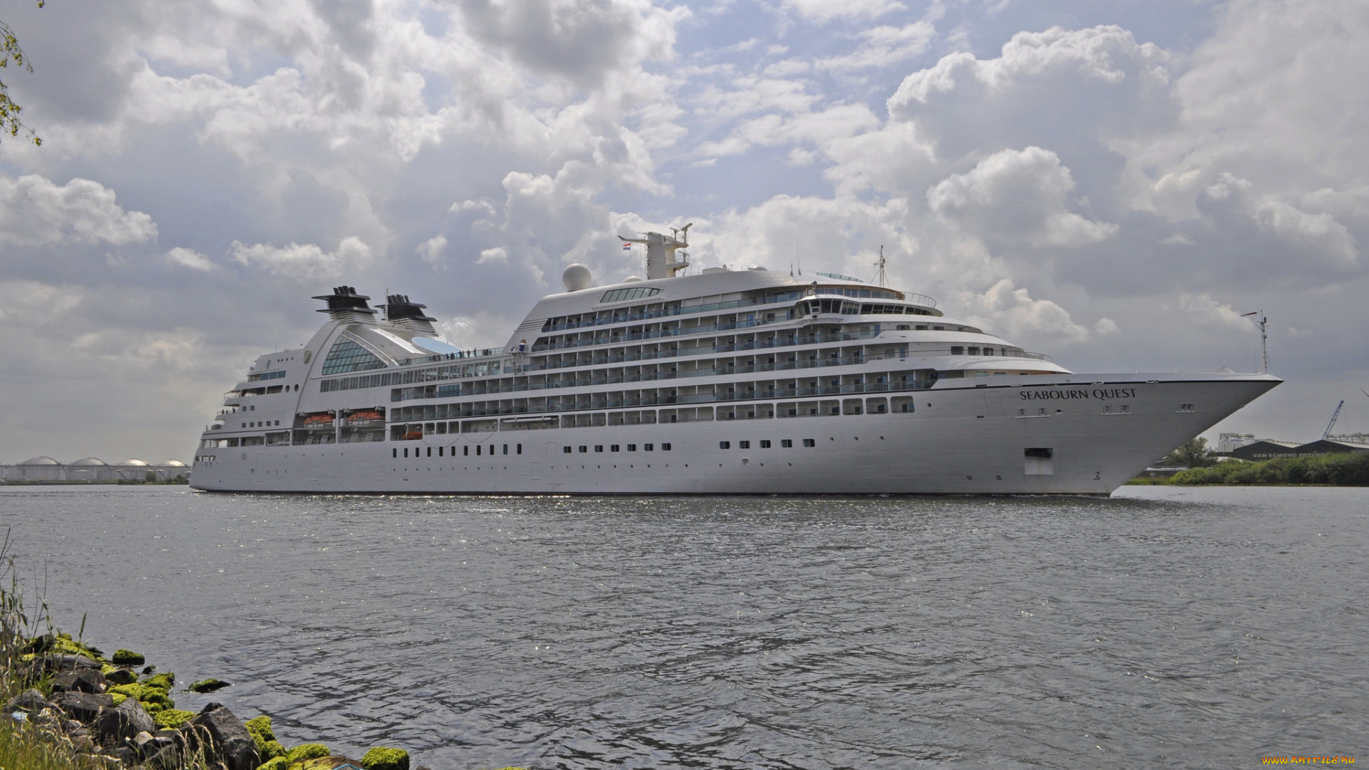 seabourn, quest, корабли, лайнеры, круизный, лайнер