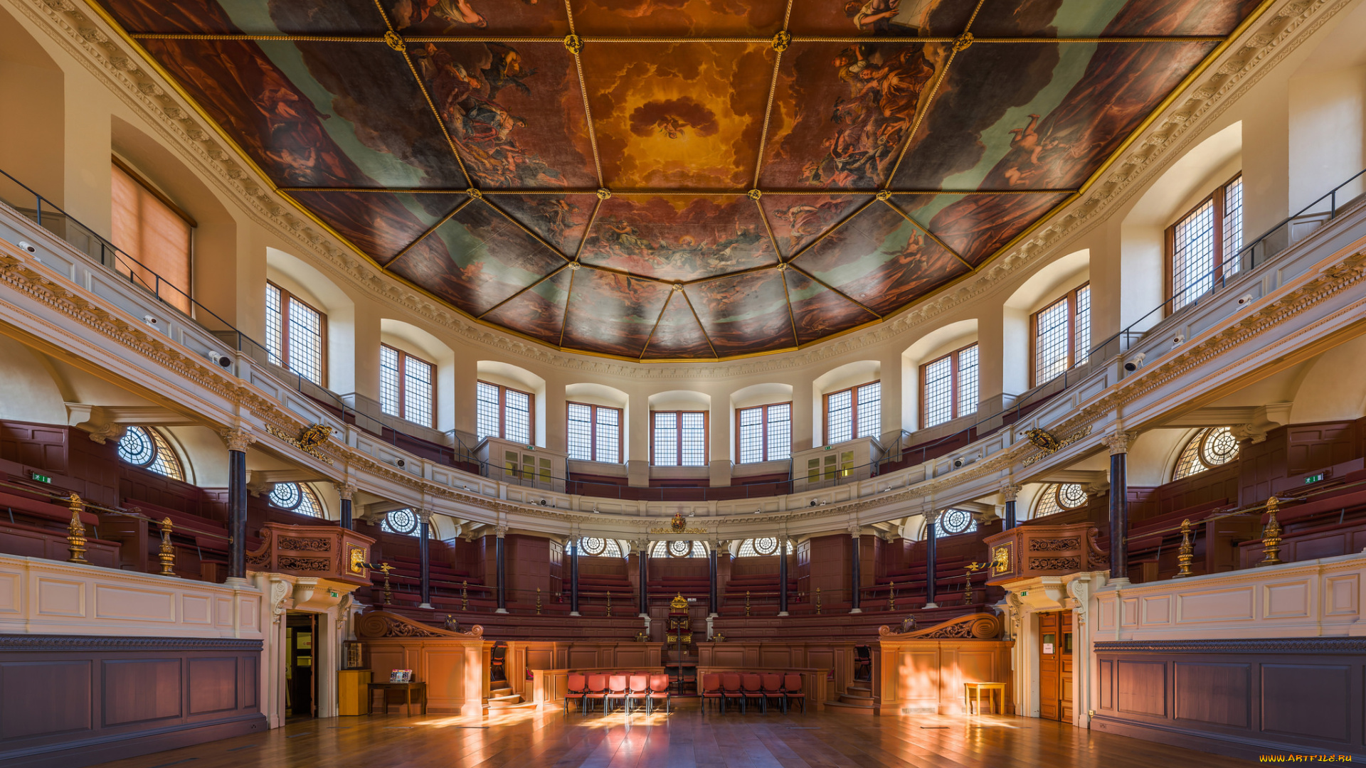 sheldonian, theatre, interior, , oxford, интерьер, театральные, , концертные, и, кинозалы, театр