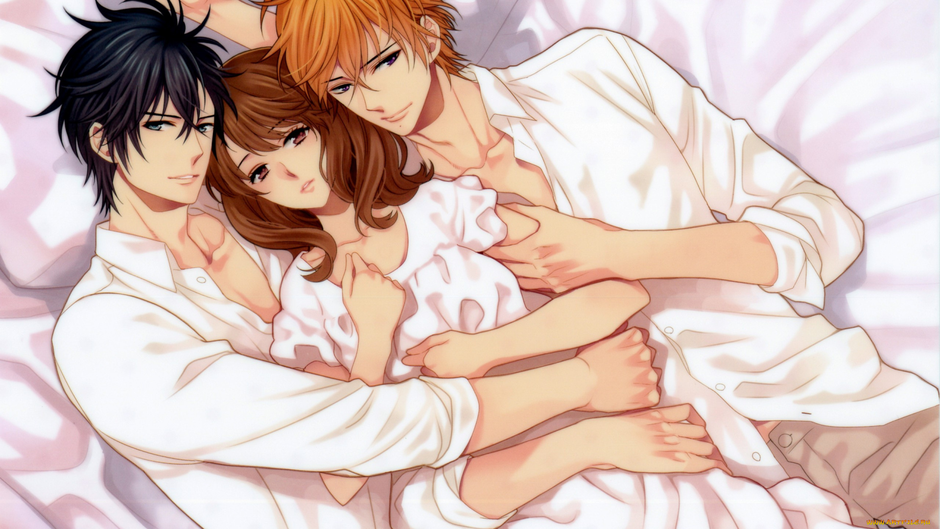 аниме, brothers, conflict, ema, asahina, subaru, natsume