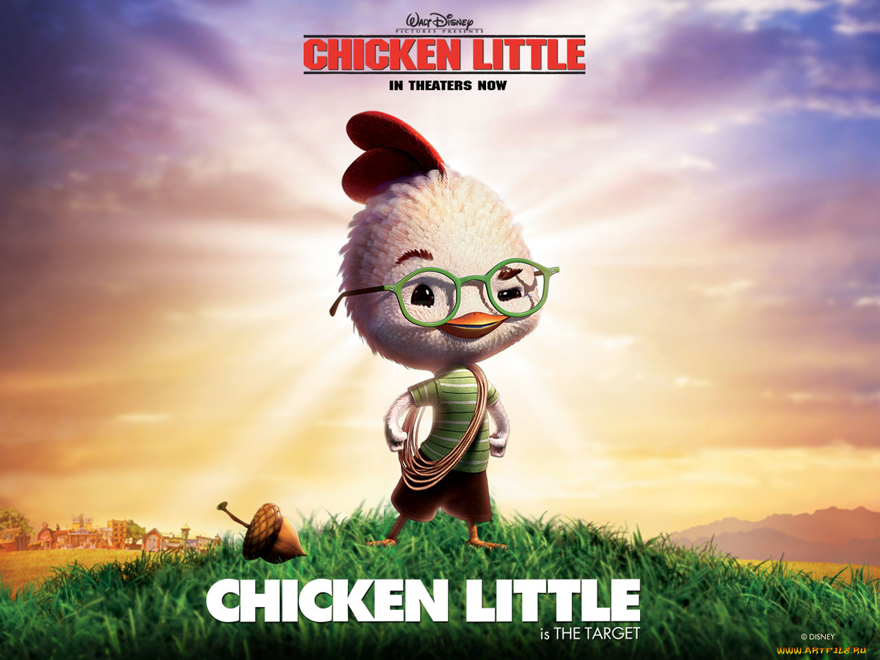 chicken, little, мультфильмы