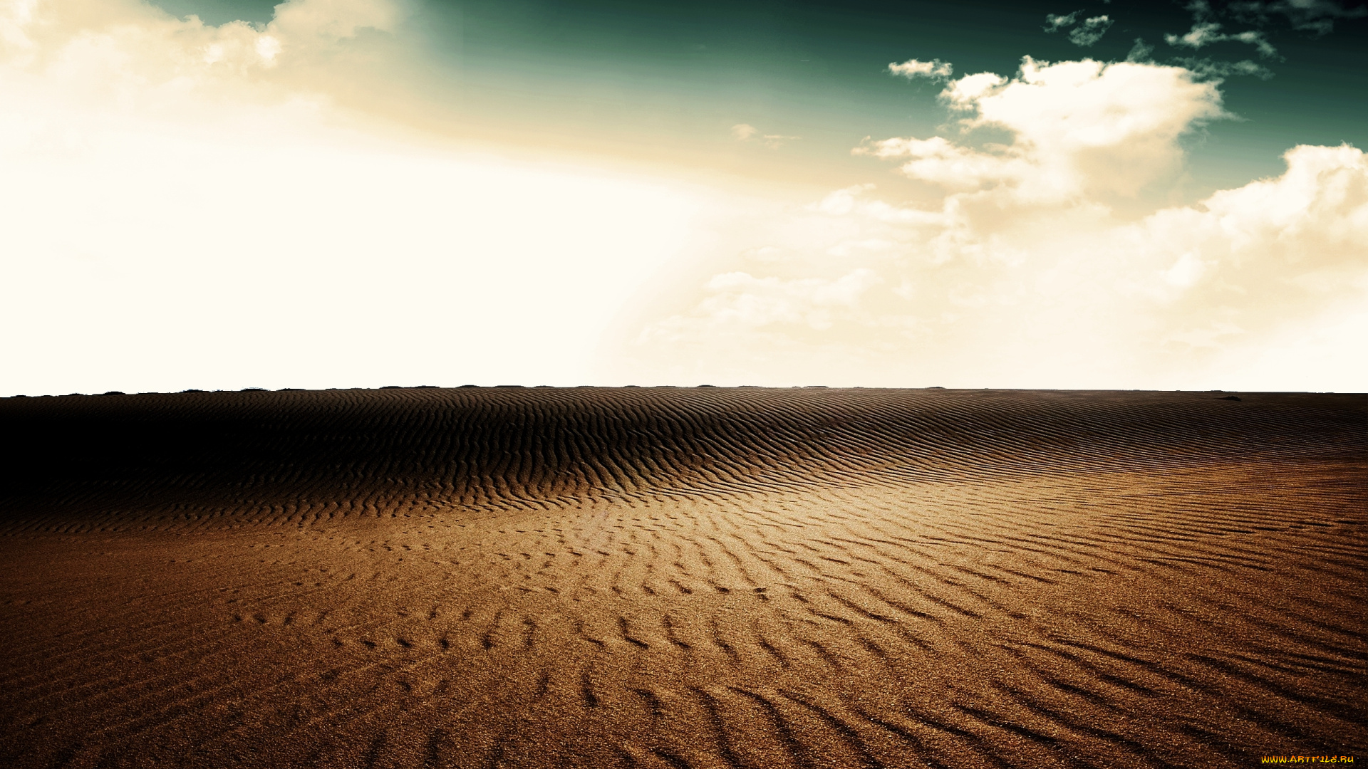 природа, пустыни, горизонт, песок, пустыня