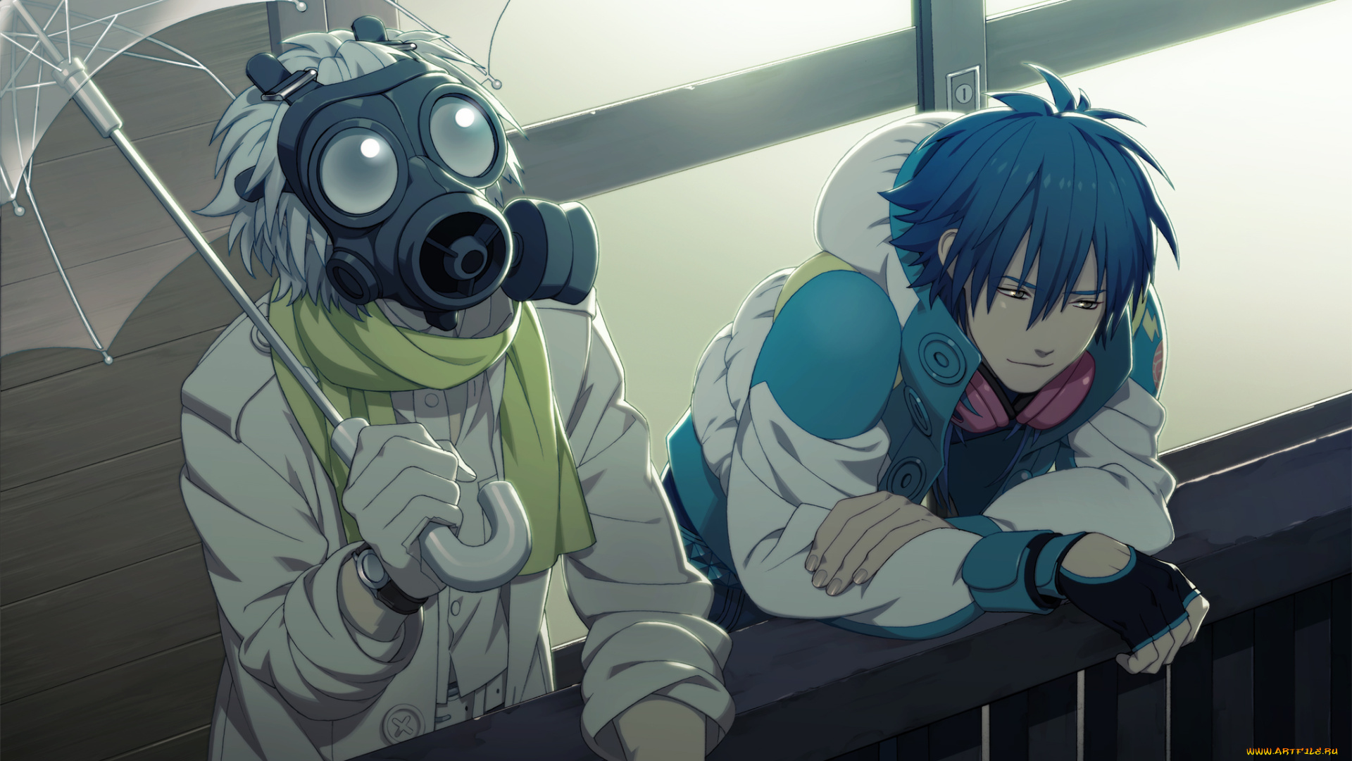 аниме, dramatical, murder, clear, aoba