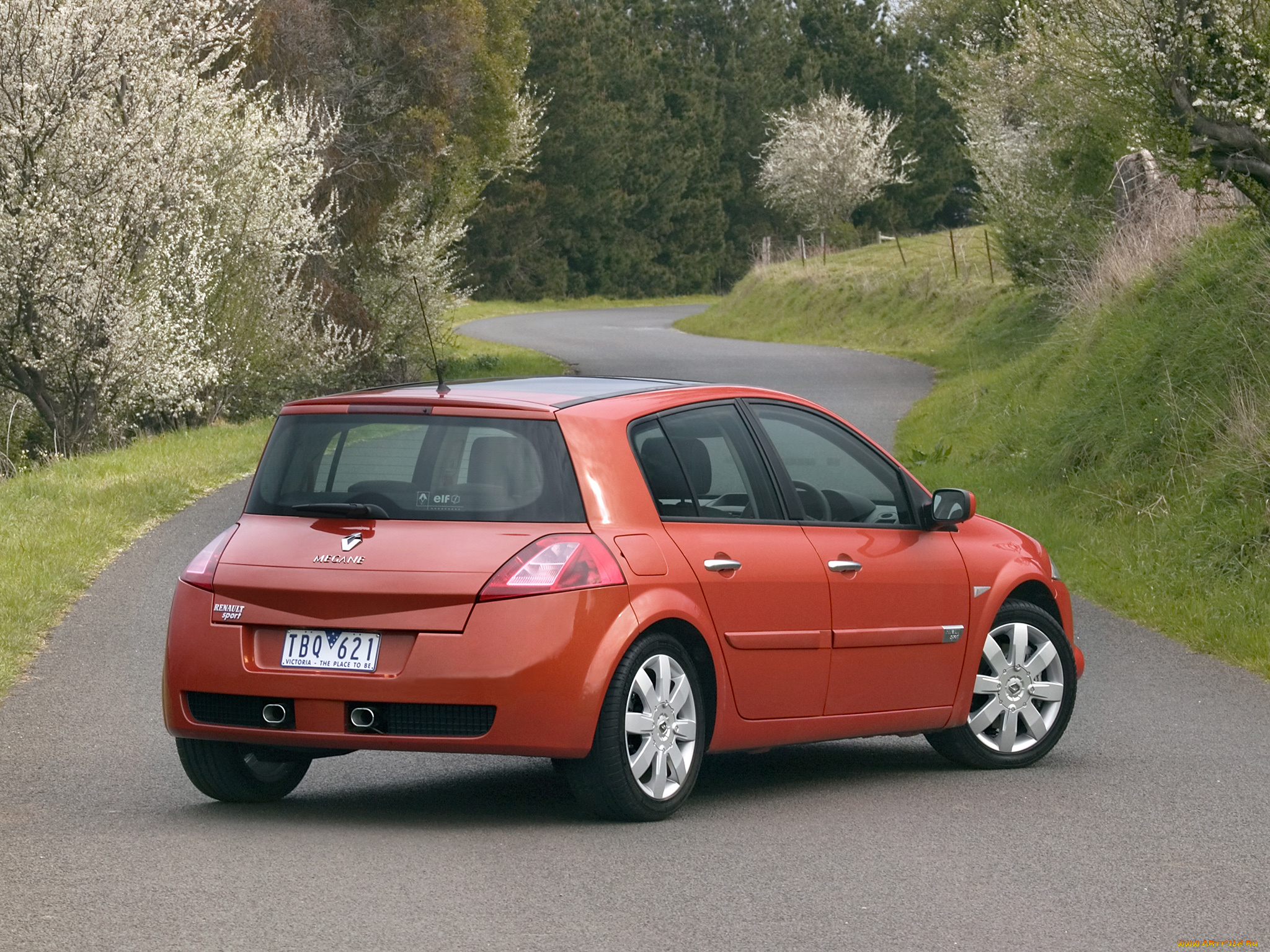 автомобили, renault, 2004г, au-spec, 5-door, rs, megane