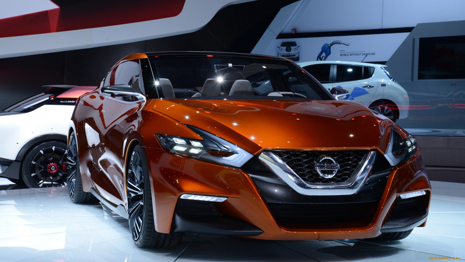 nissan, concept, автомобили, выставки, и, уличные, фото, nissan, concept