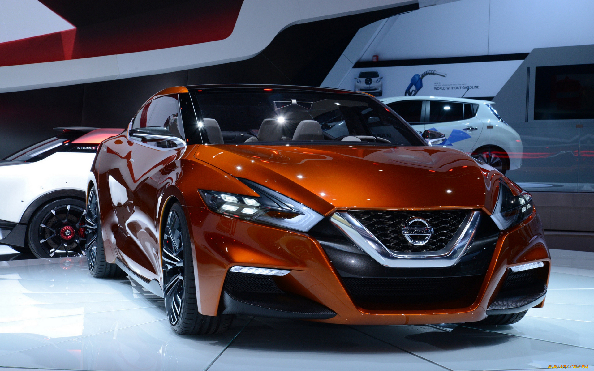 nissan, concept, автомобили, выставки, и, уличные, фото, nissan, concept