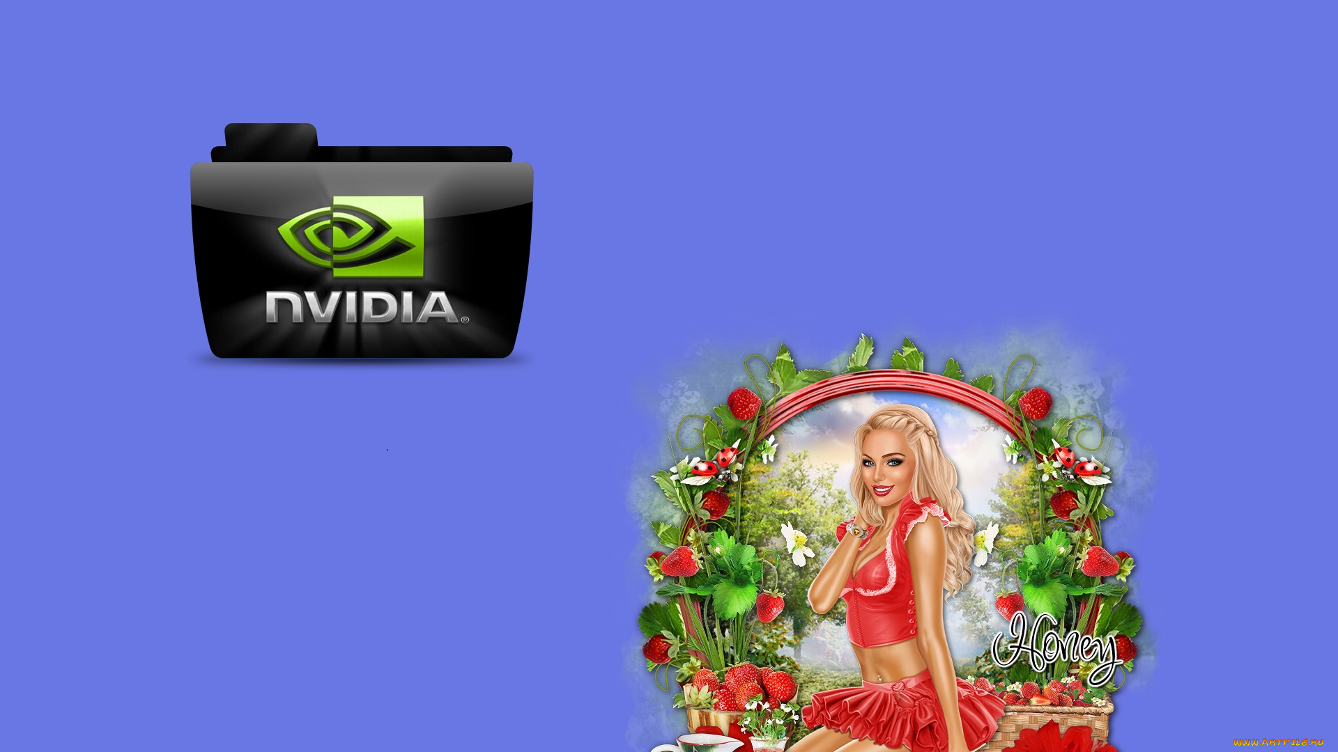 компьютеры, nvidia, логотип, фон