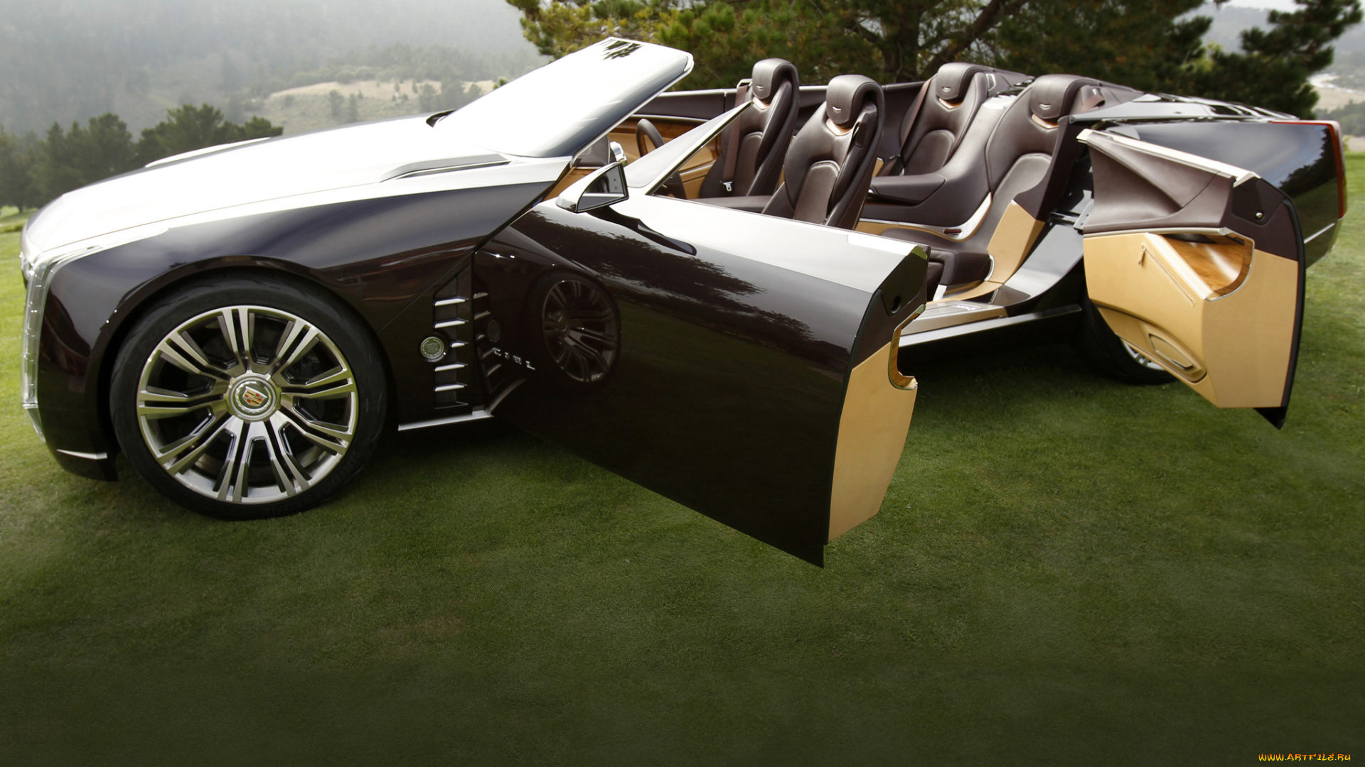 cadillac, ciel, concept, автомобили