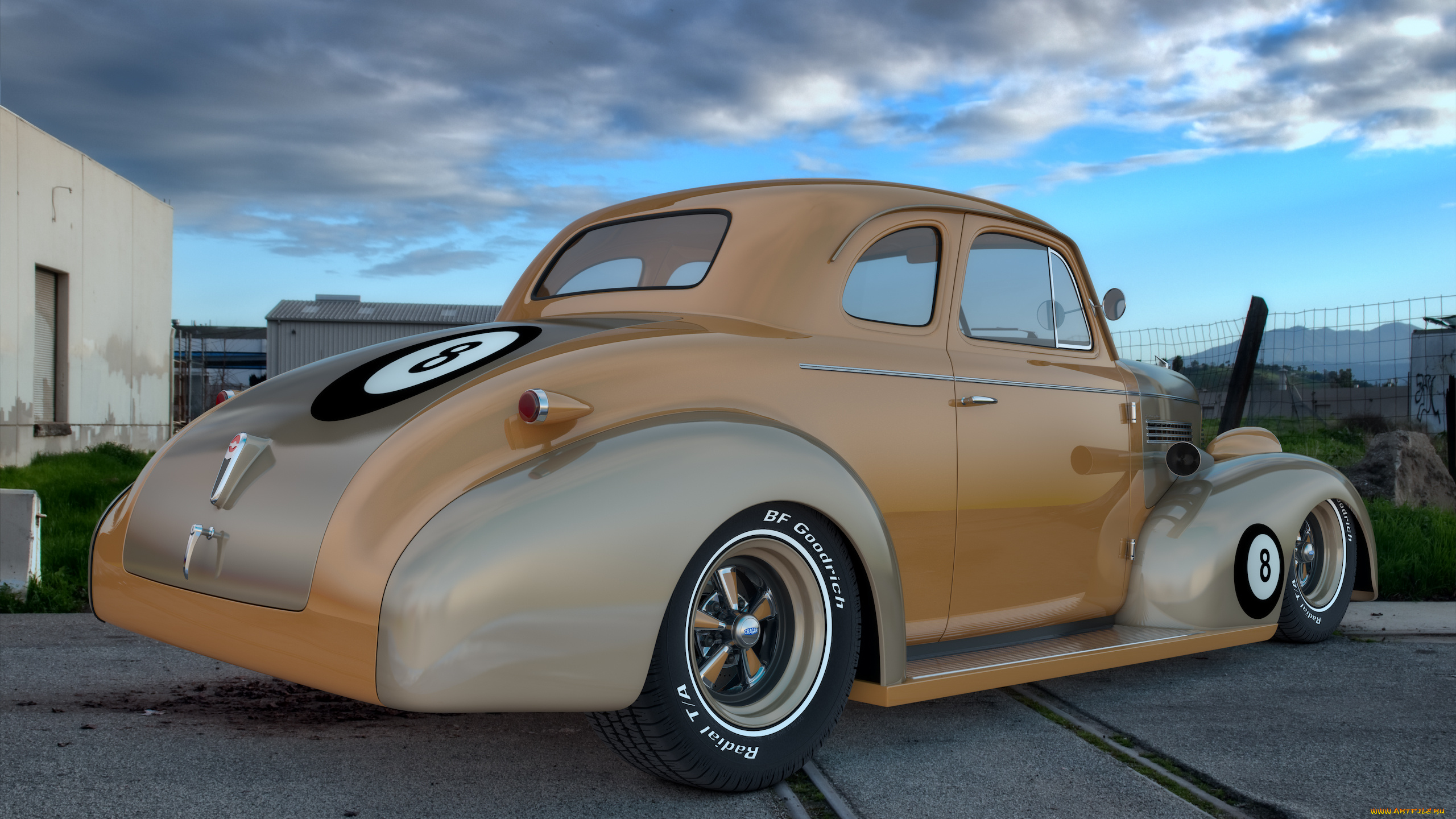 автомобили, 3д, 1939, chevrolet