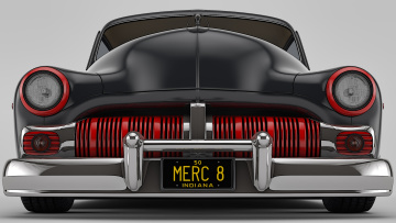обоя автомобили, 3д, mercury, 1950