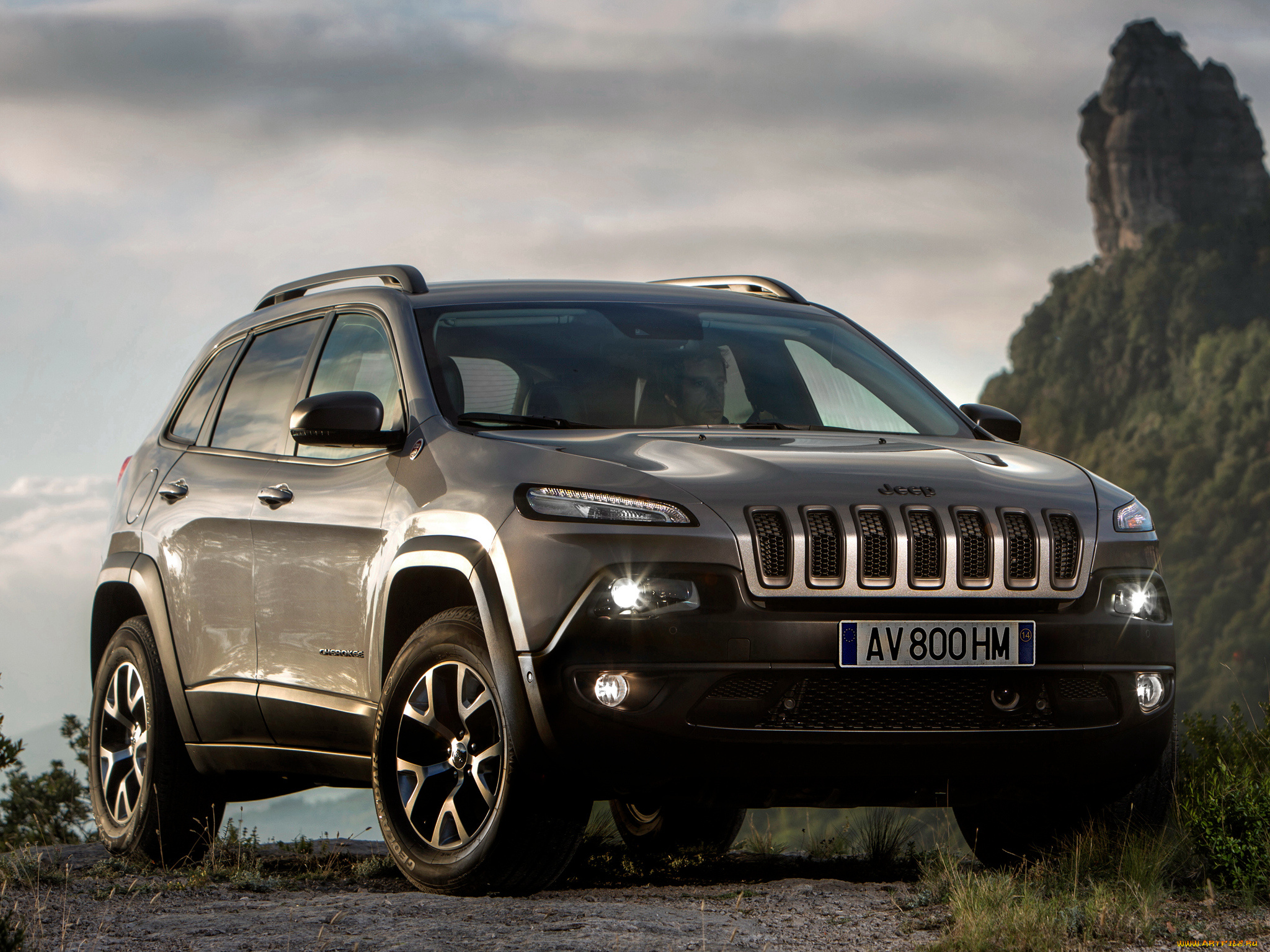 автомобили, jeep, kl, eu-spec, trailhawk, cherokee, 2014г