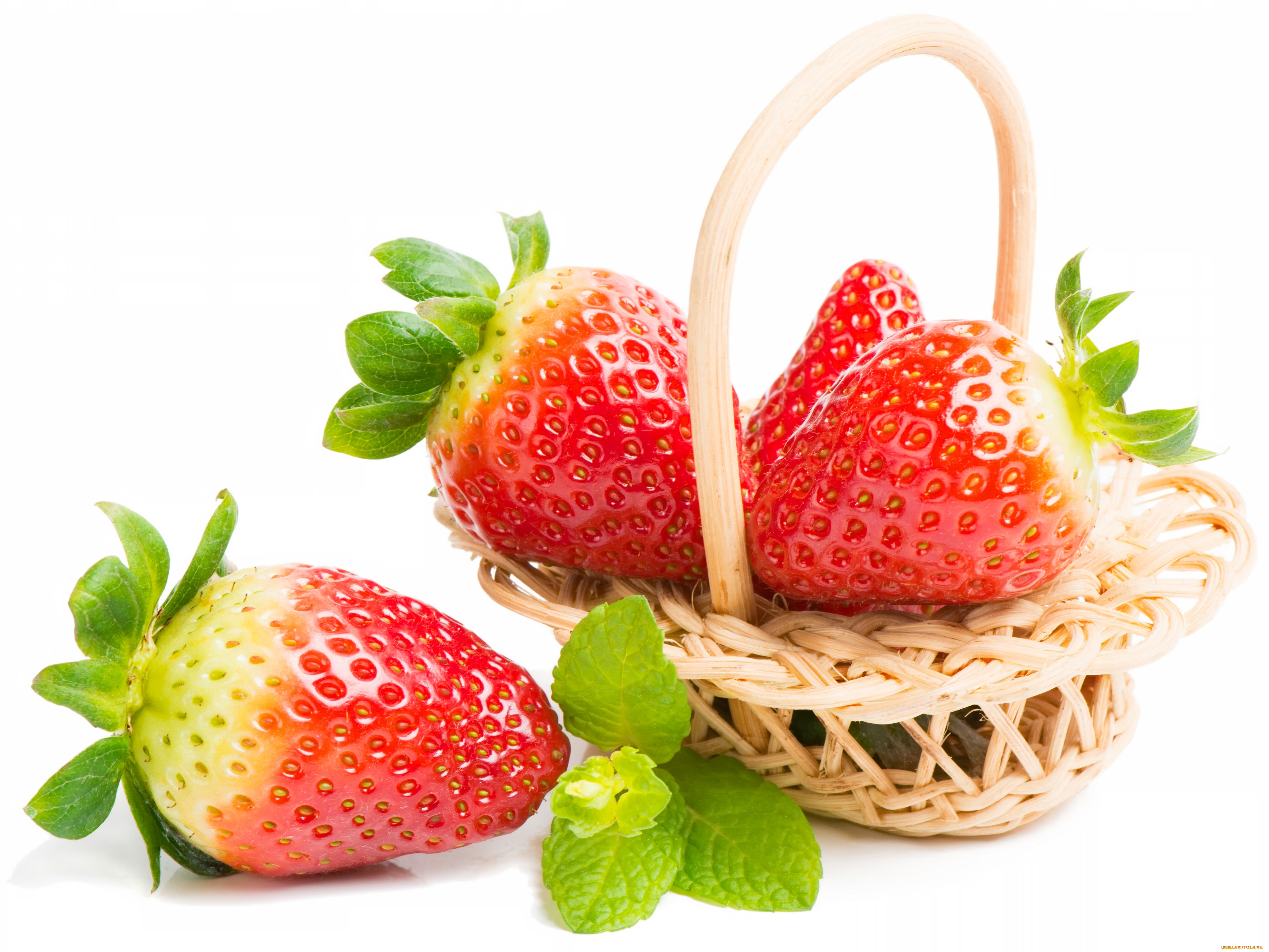 клубника корзина strawberry basket без смс