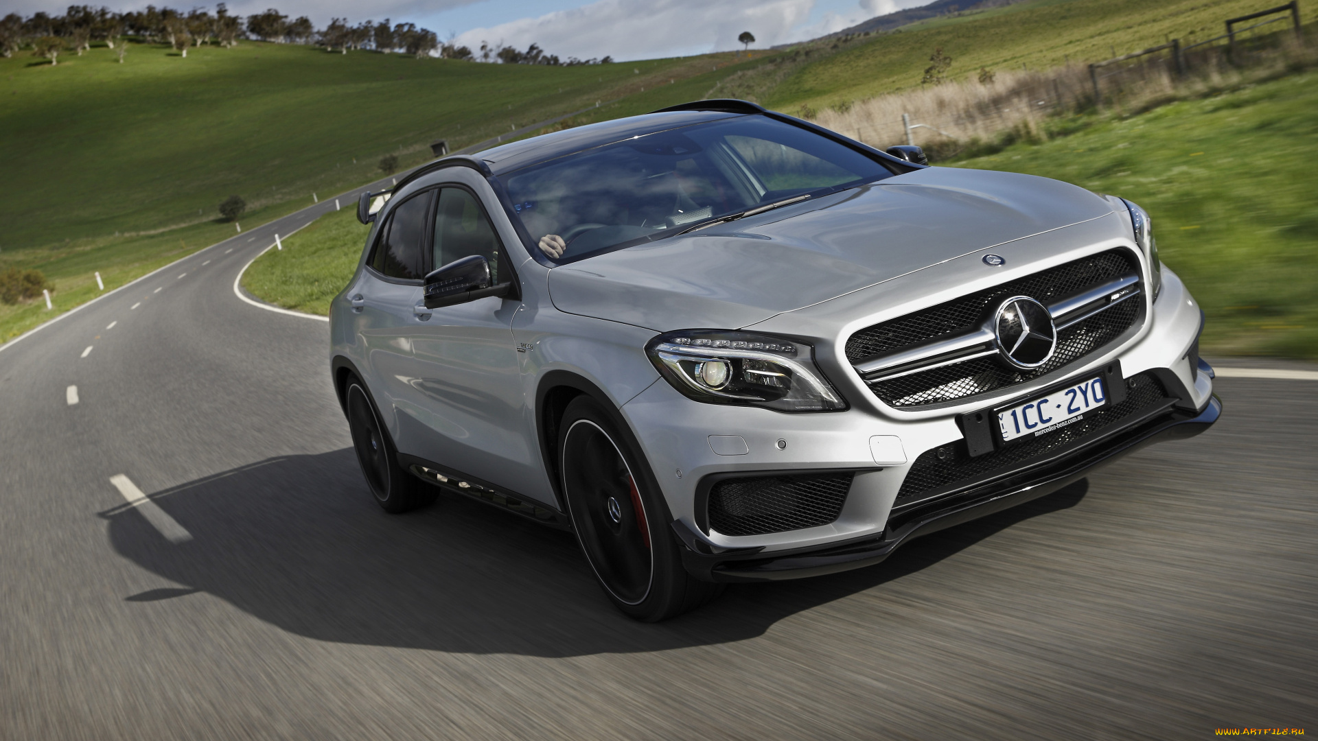 автомобили, mercedes-benz, 2014г, x156, au-spec, amg, 4matic, gla, 45