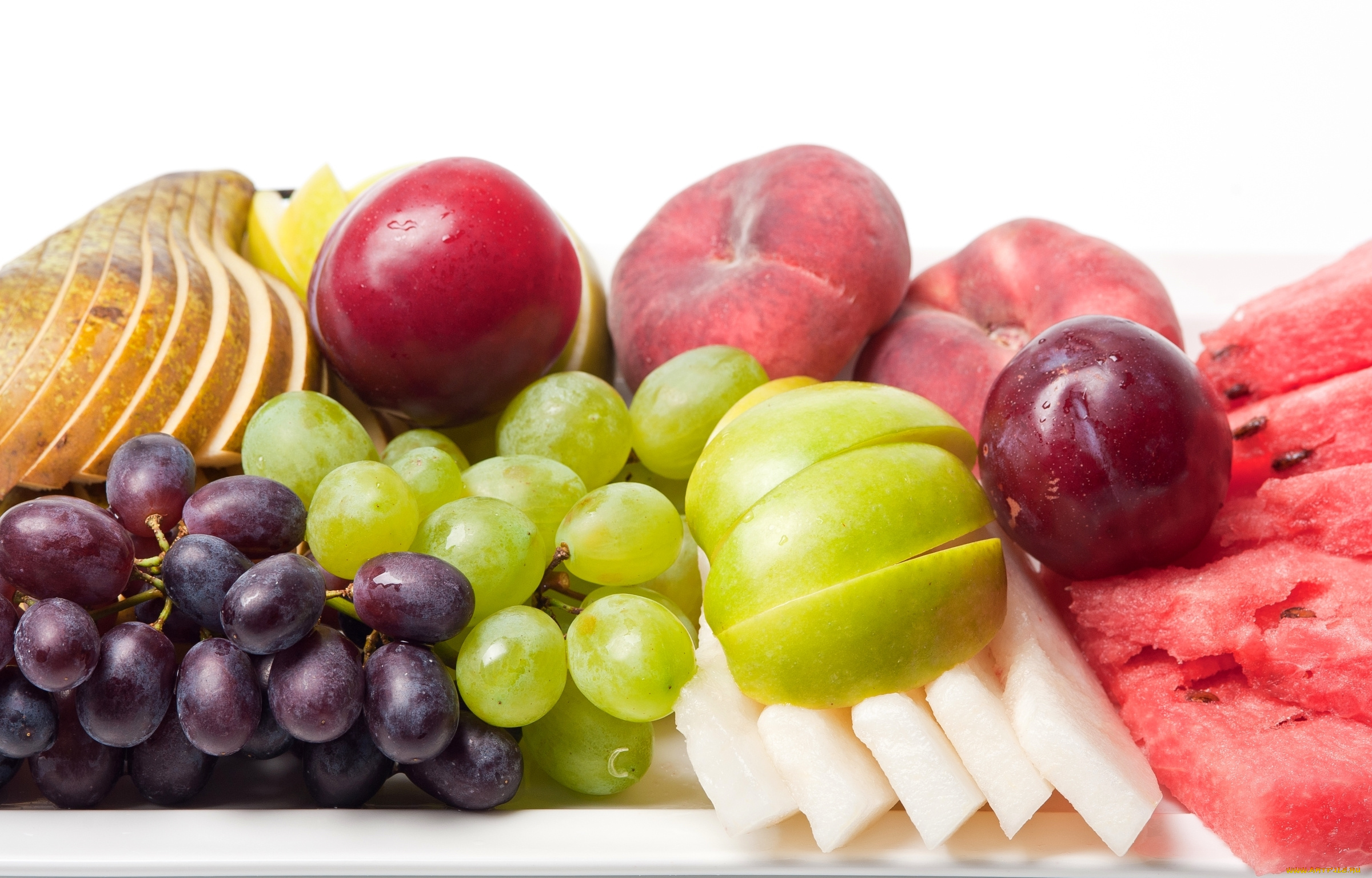 еда, фрукты, , ягоды, груша, слива, яблоко, персик, дыня, виноград, арбуз